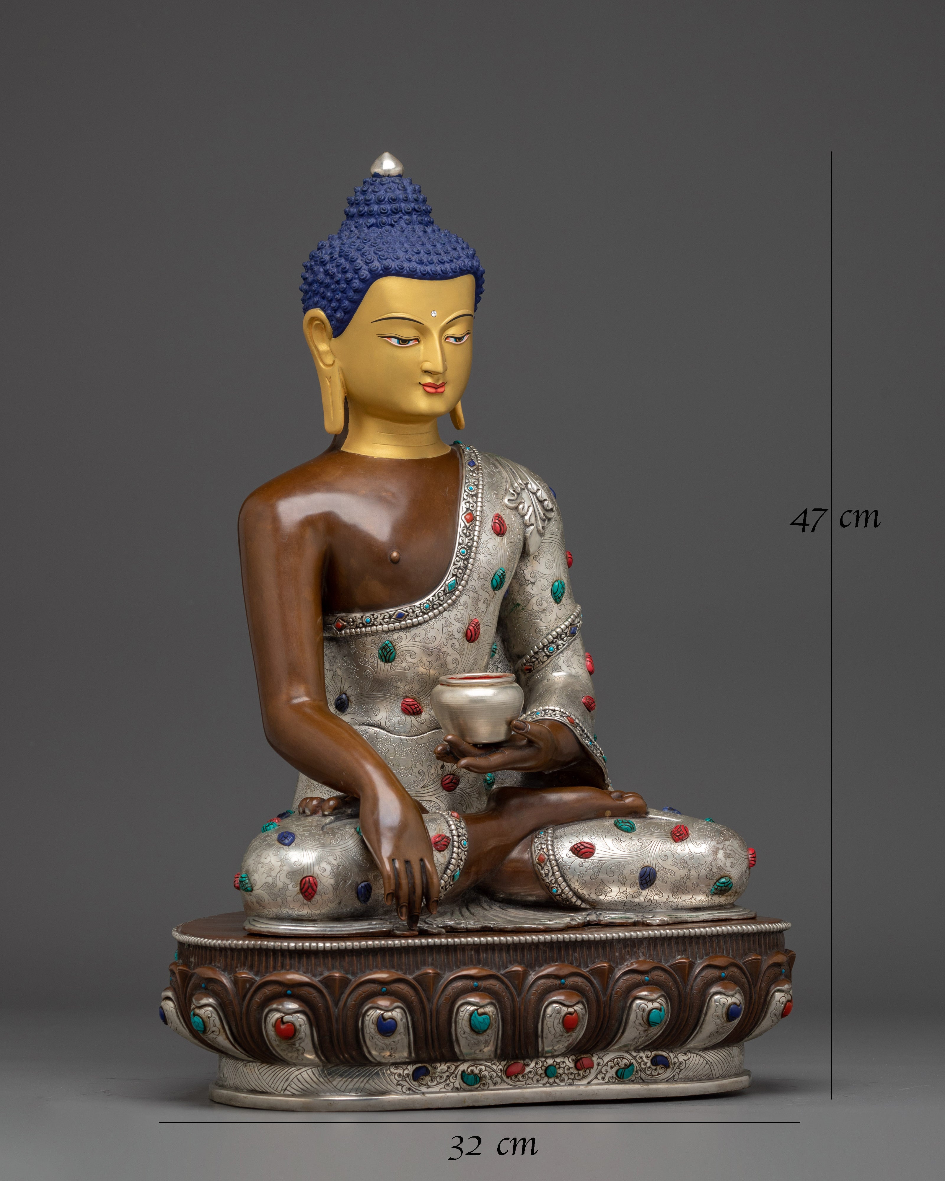 Shakyamuni buddha Statue: Buddhist Spiritual Decor 