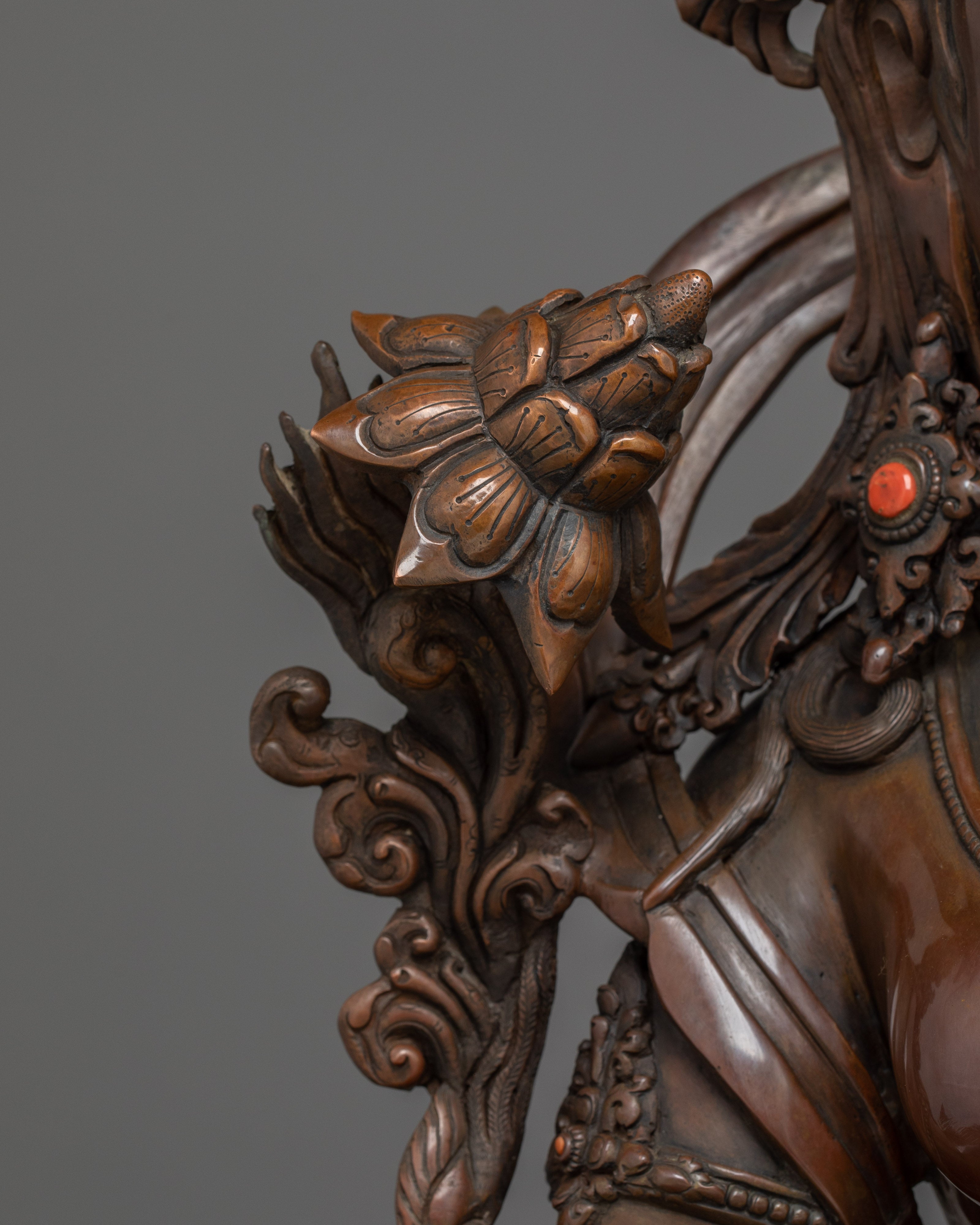 Green Tara Art, Peaceful Goddess | Nepali Craftmanship