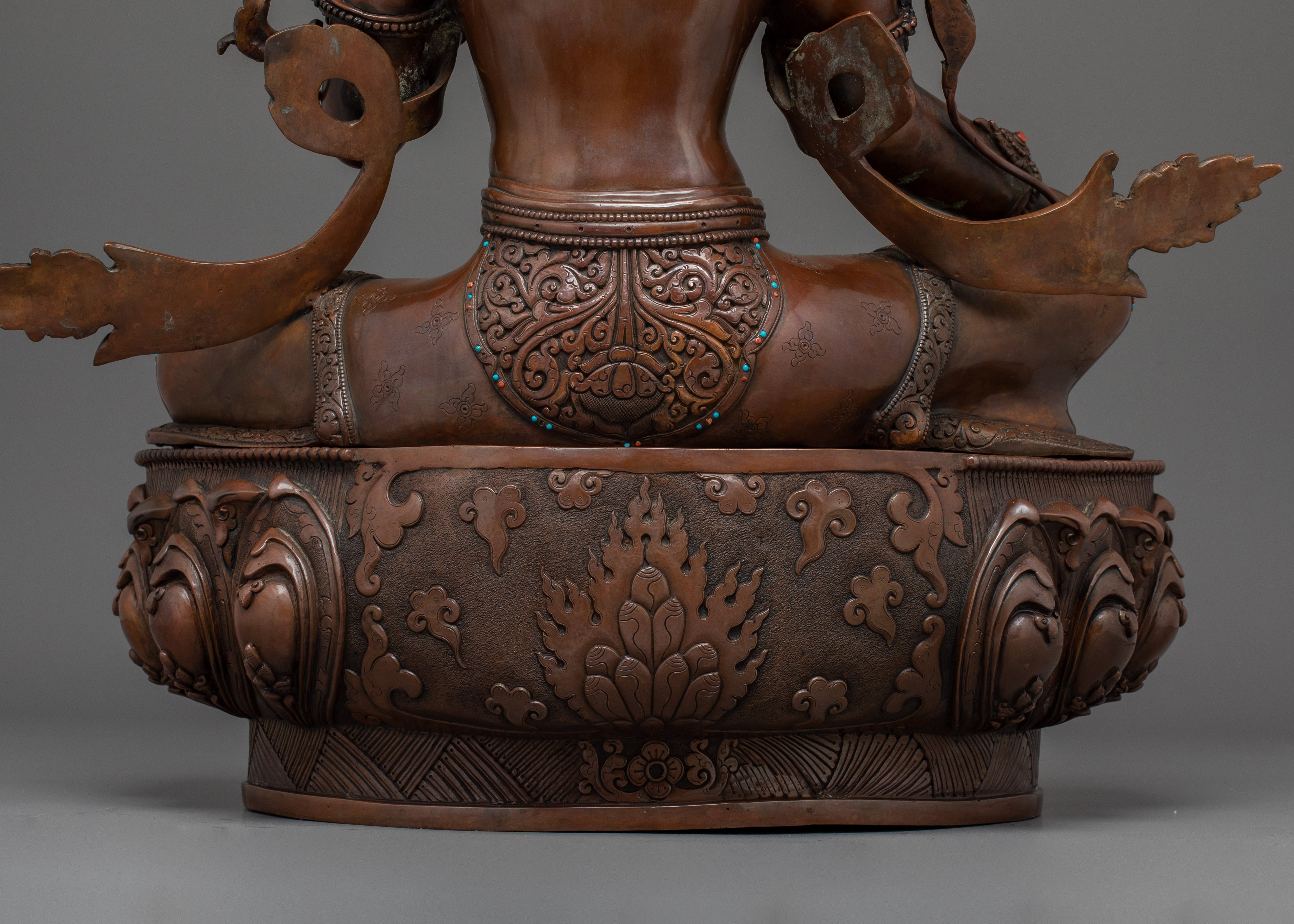 Green Tara Art, Peaceful Goddess | Nepali Craftmanship