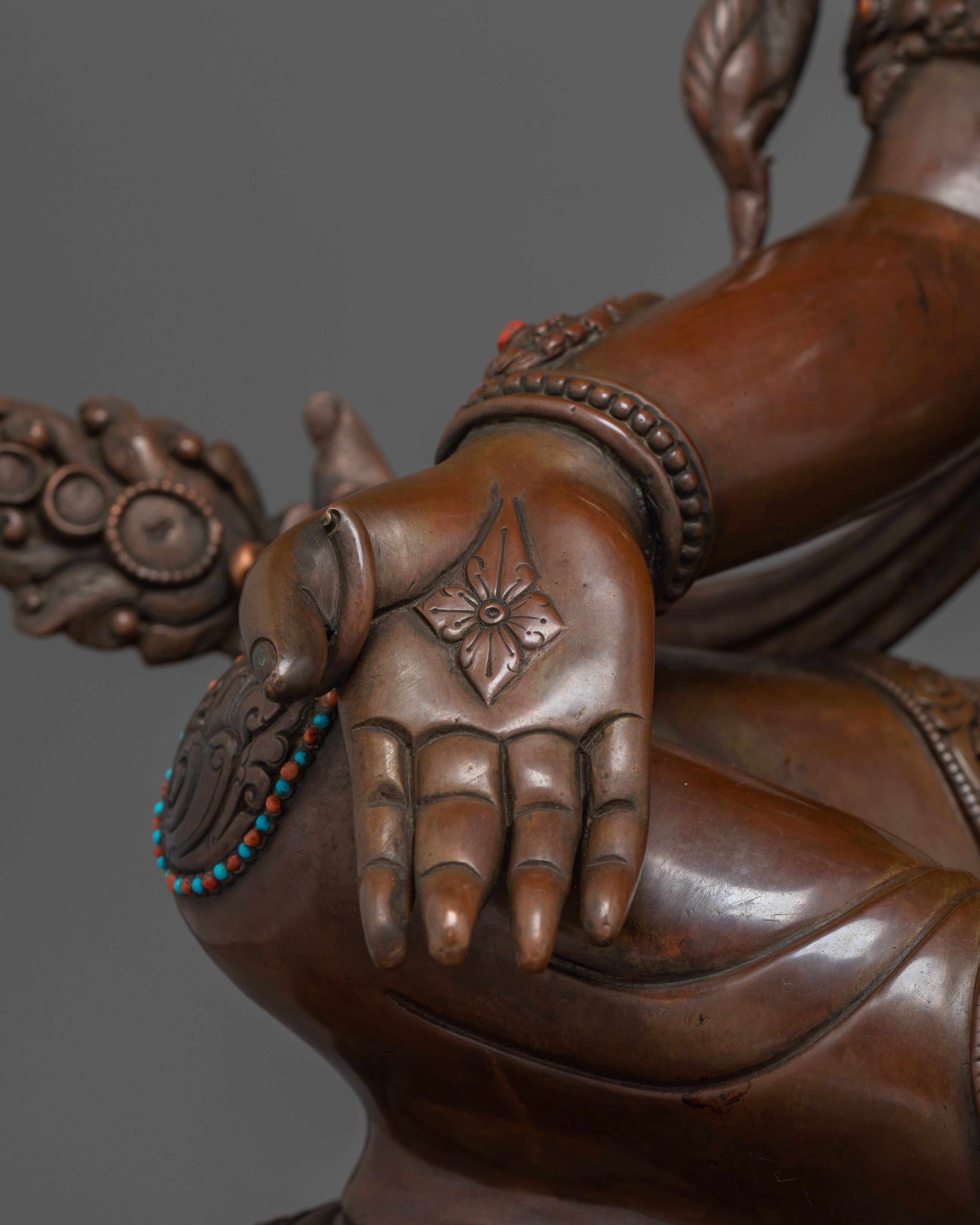 Green Tara Art, Peaceful Goddess | Nepali Craftmanship