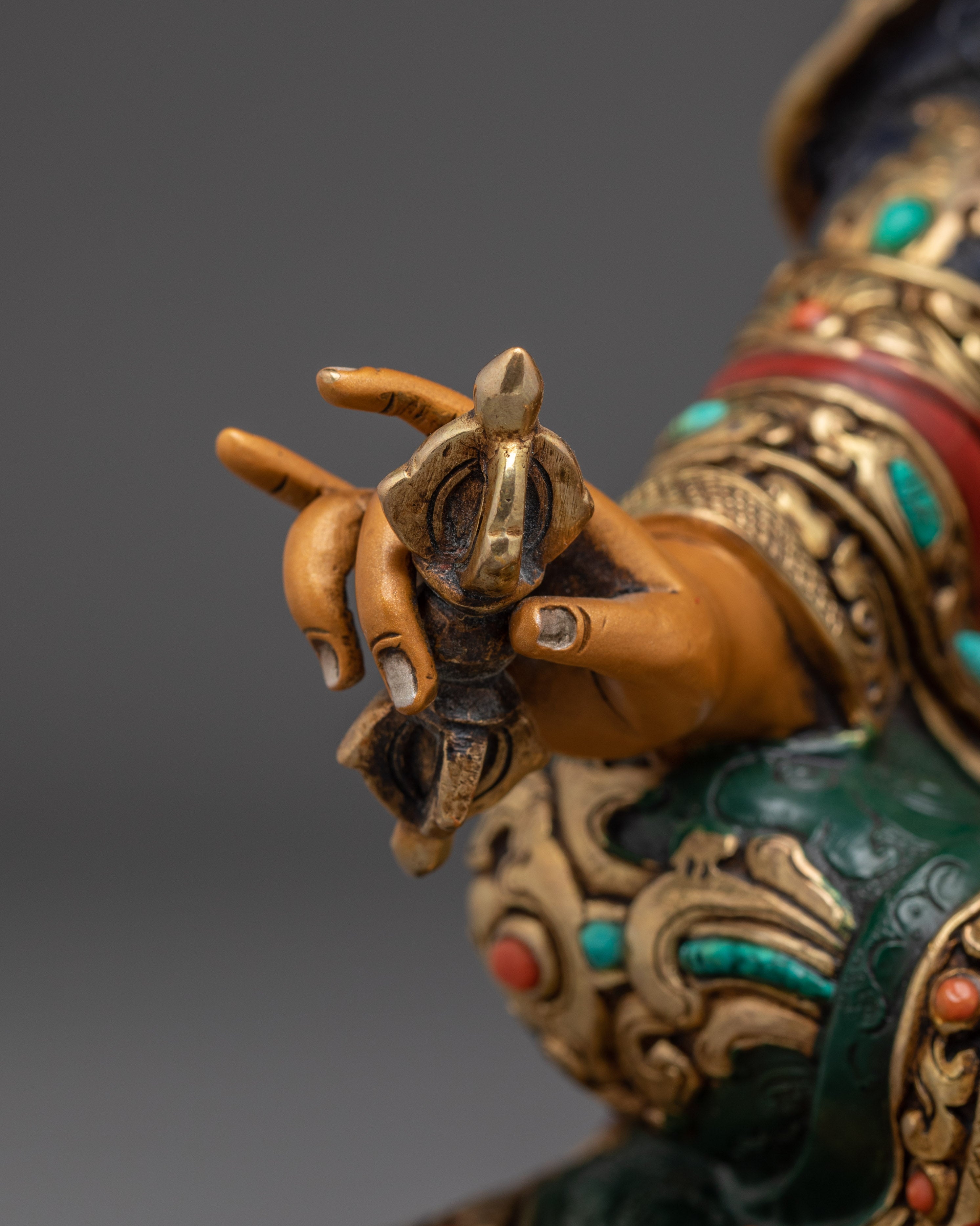Guru Rinpoche Statue: Buddhist Vajra Master