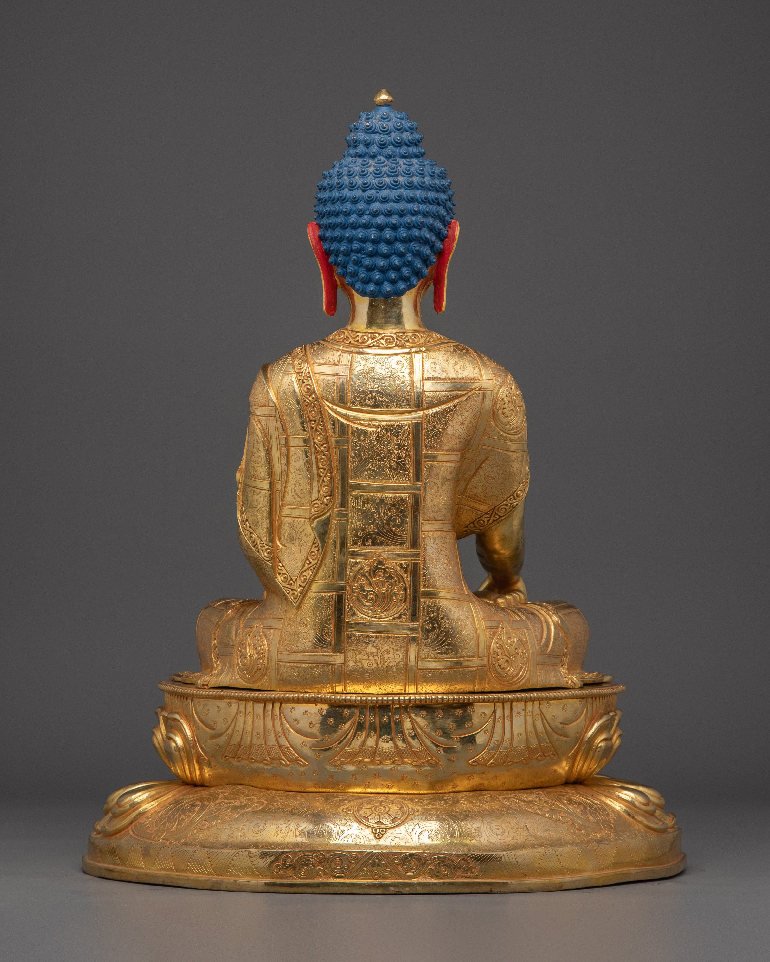 Shakyamuni Buddha Statue for Enlightenment | Buddhist Art for Altar and Meditation