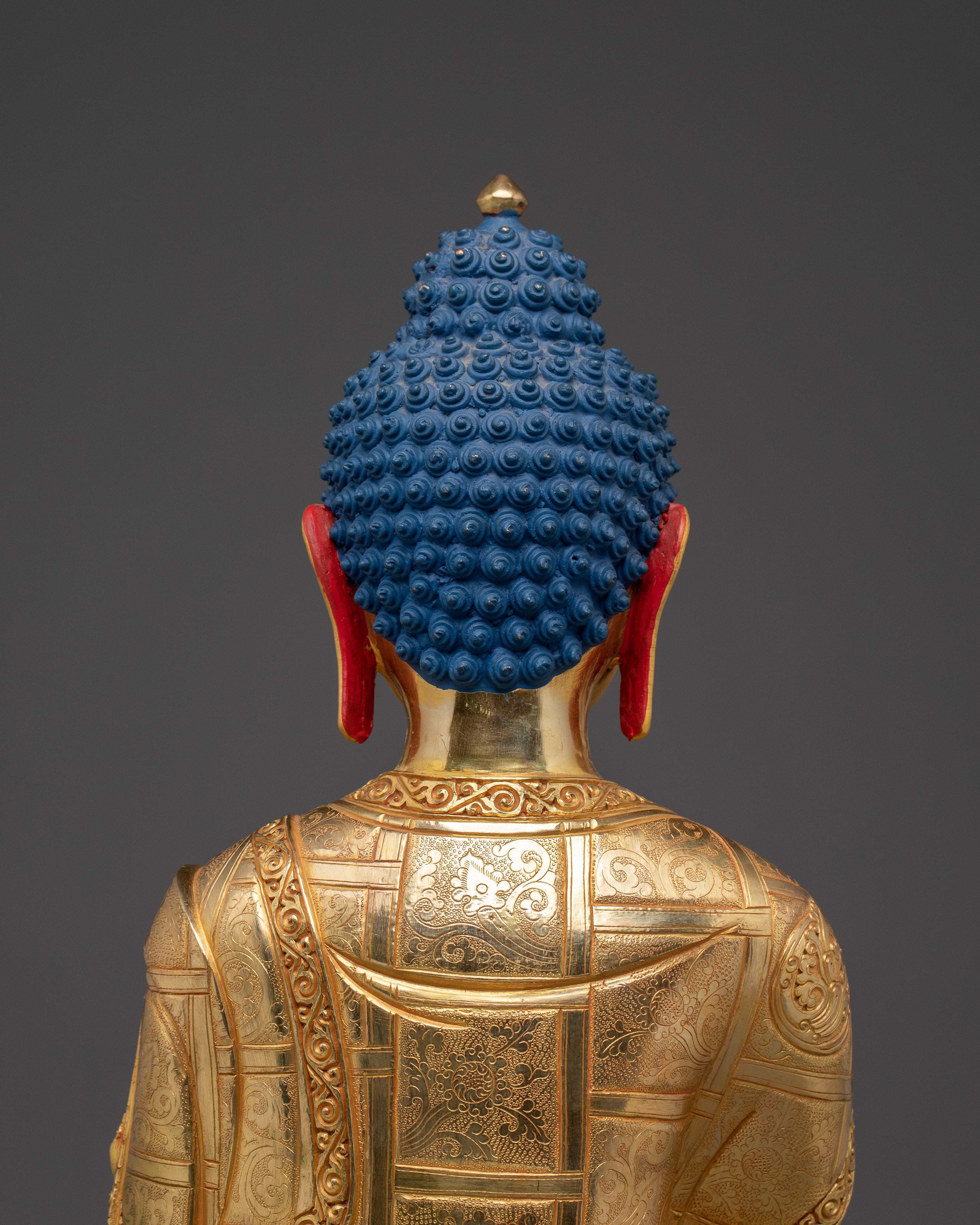 Shakyamuni Buddha Statue for Enlightenment | Buddhist Art for Altar and Meditation