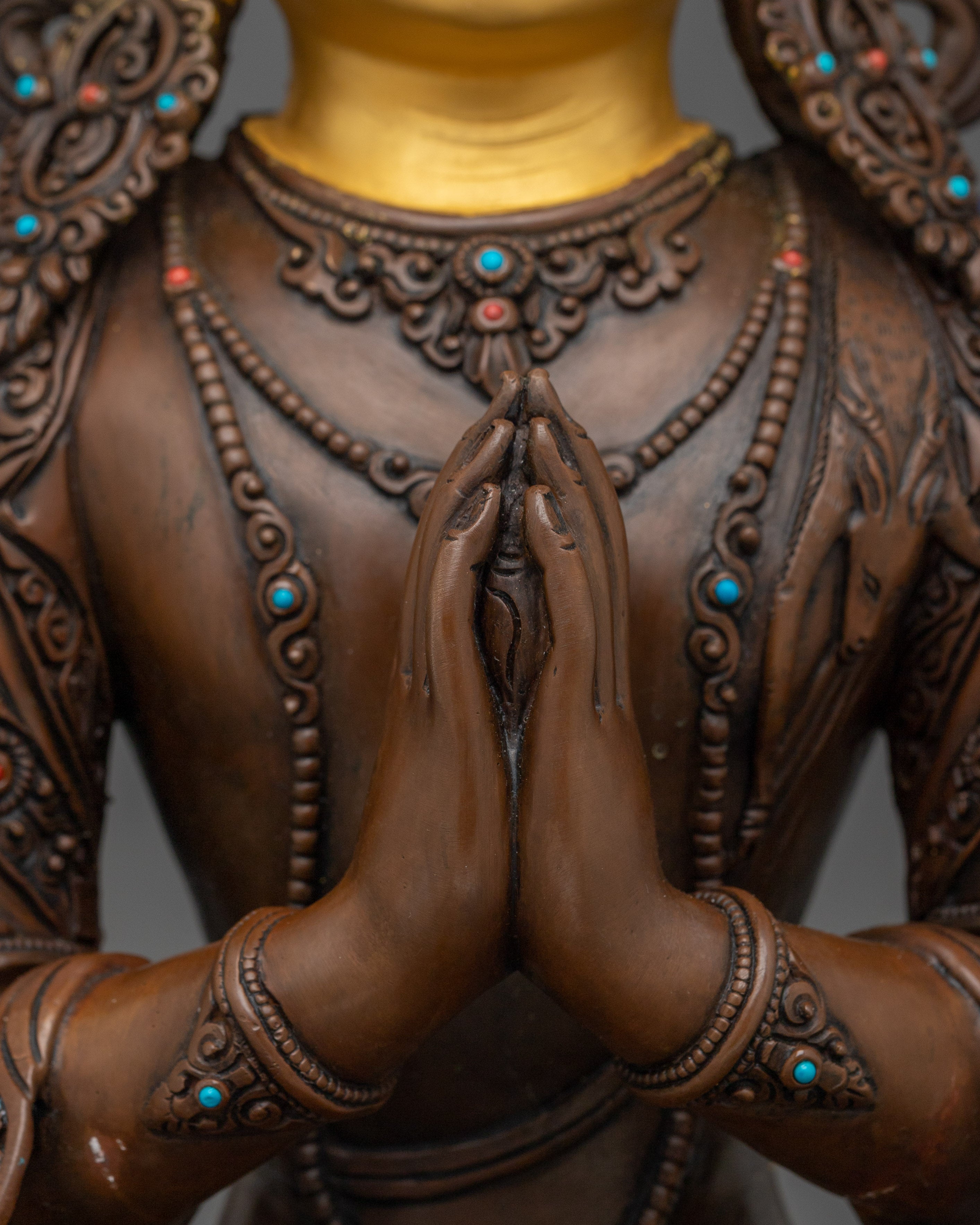 Chenrezig Statue: Infinite Compassion Bodhisattva
