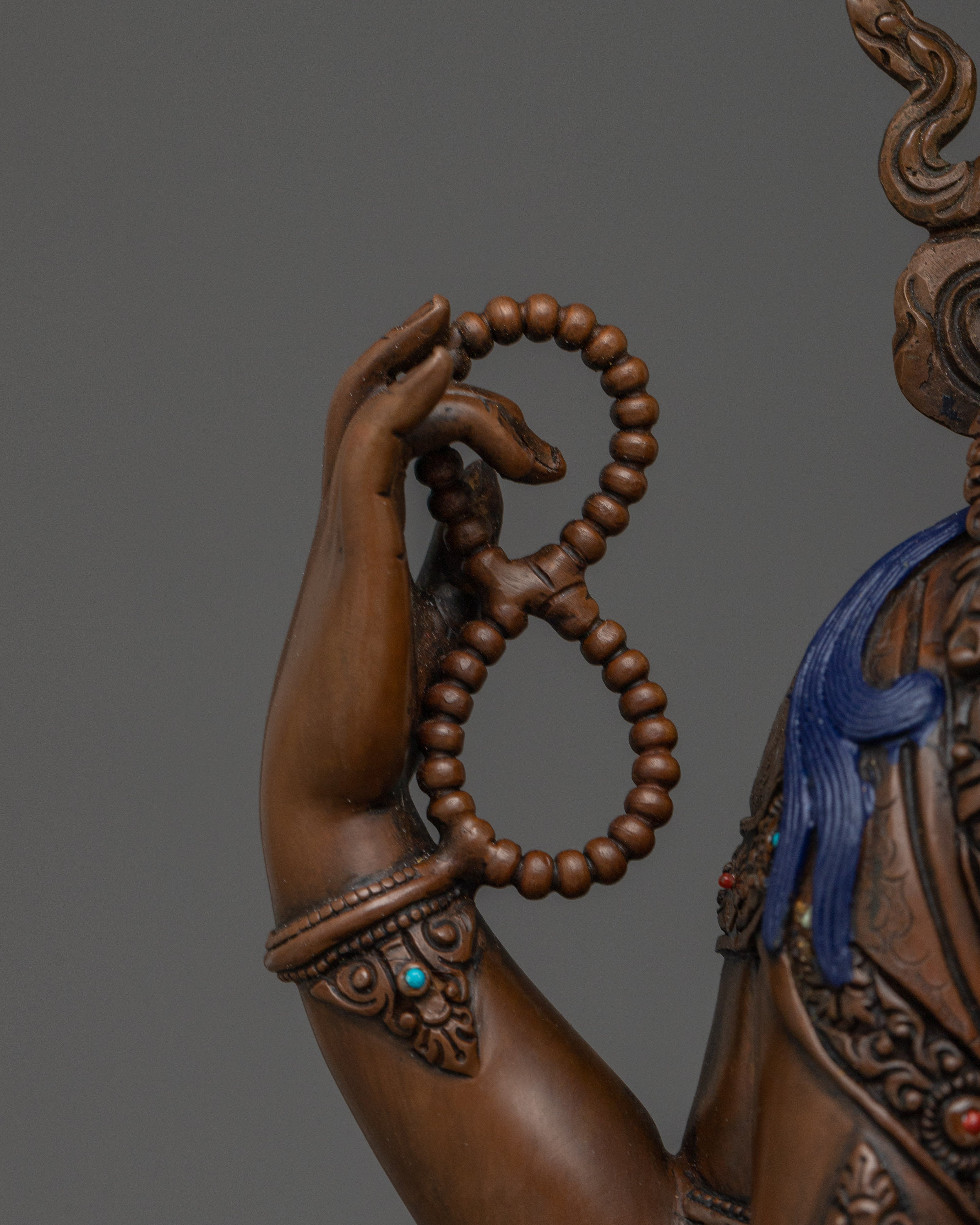 Chenrezig Statue: Infinite Compassion Bodhisattva