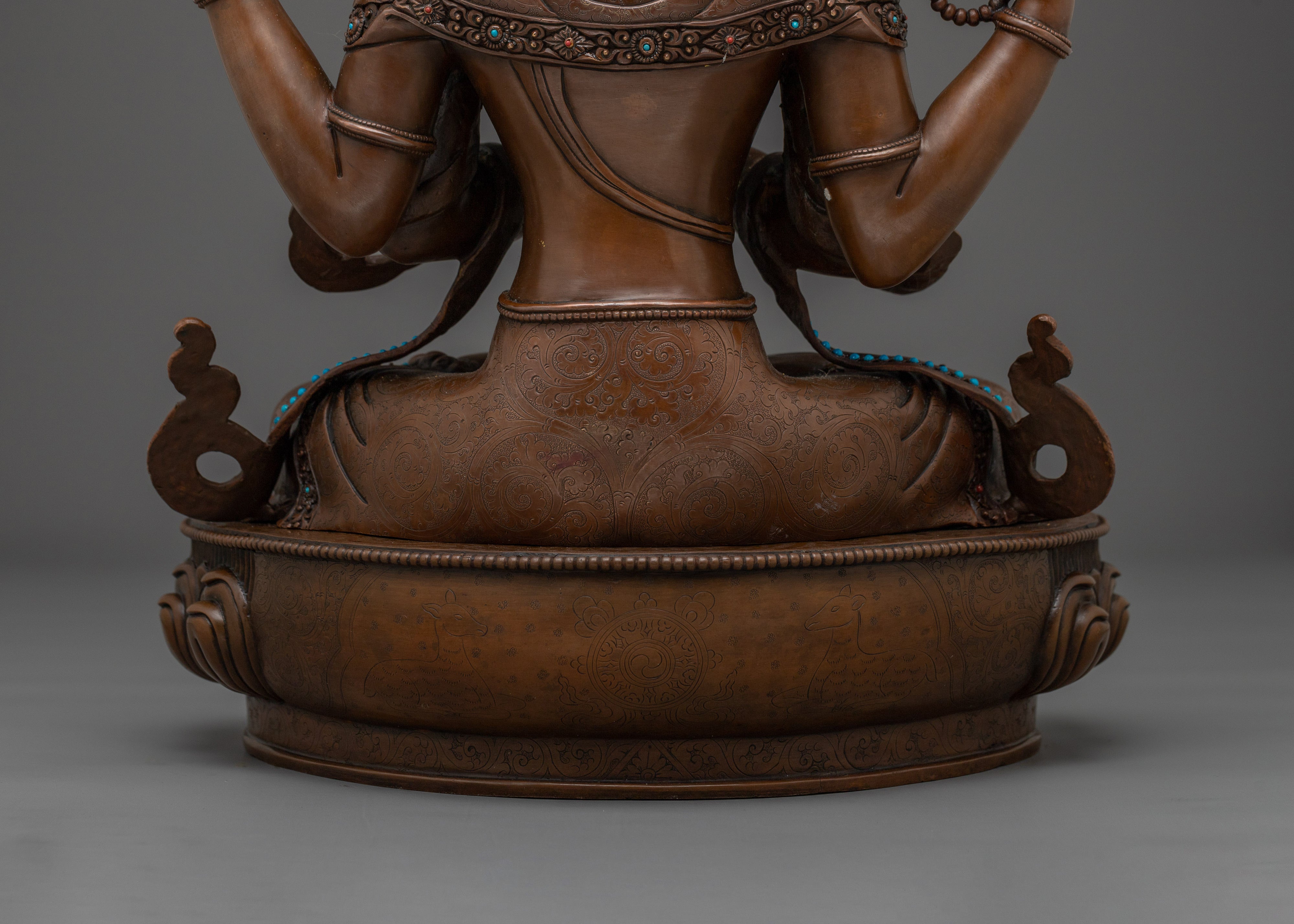 Chenrezig Statue: Infinite Compassion Bodhisattva