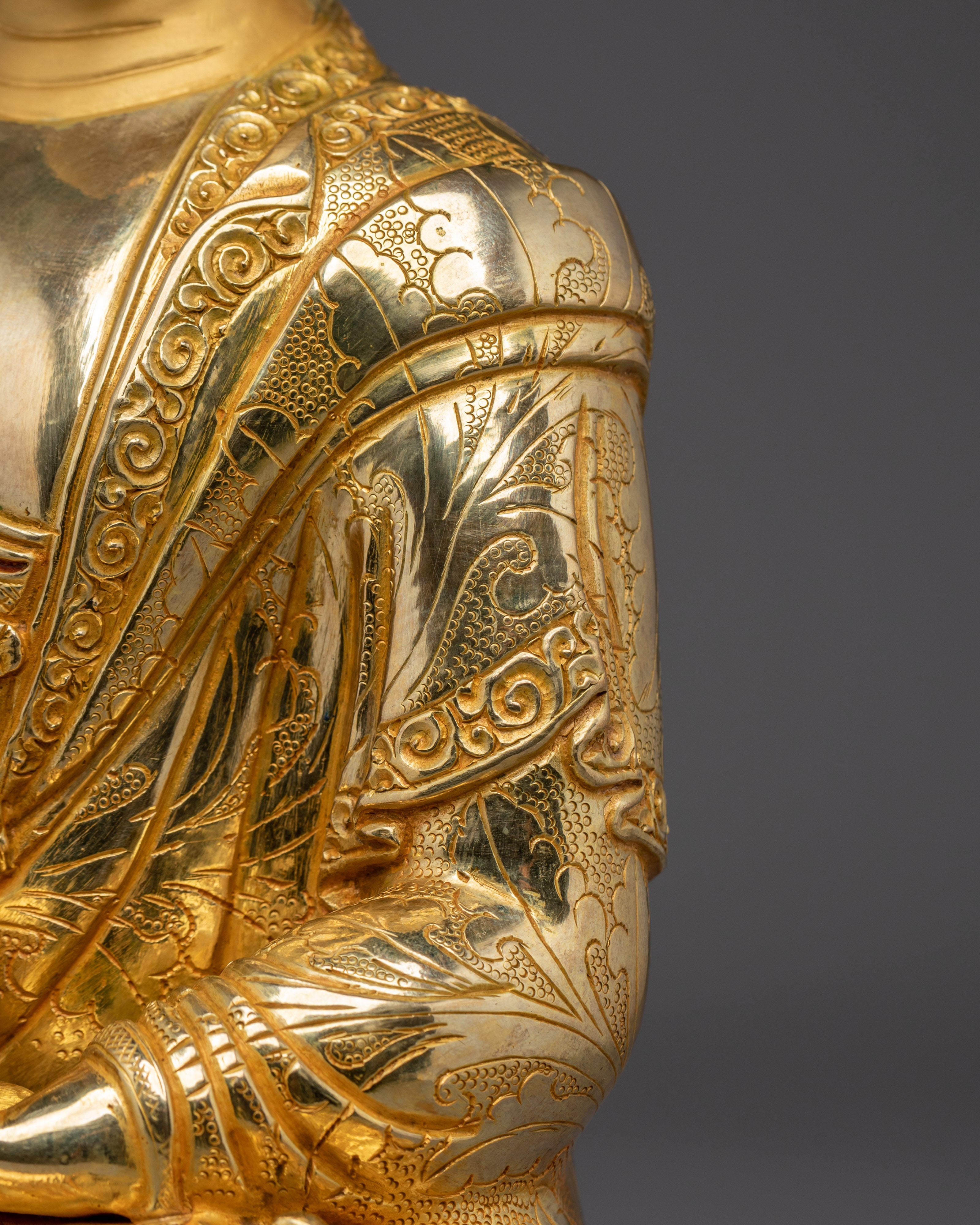 Shakyamuni Buddha, Enlightened One Sculpture | Himalayan Art