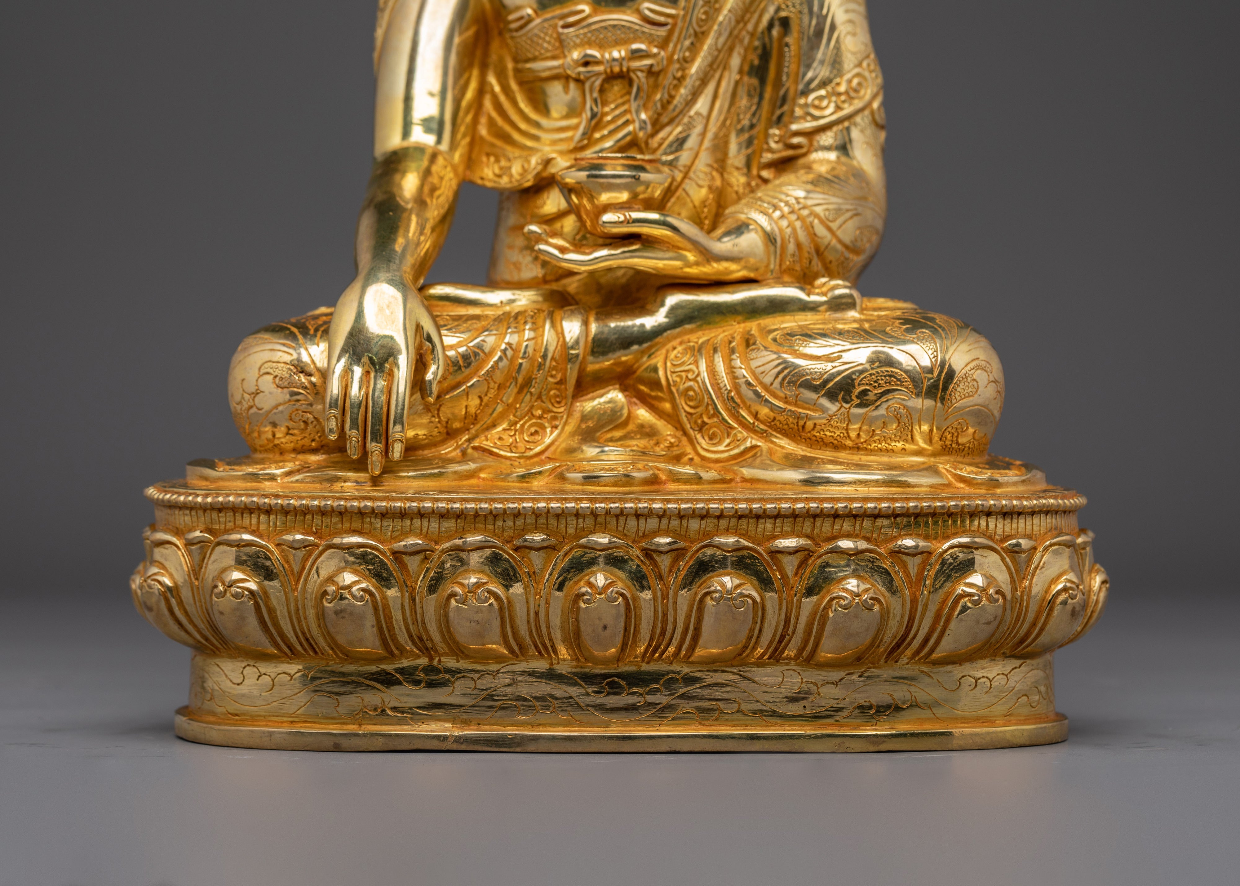 Shakyamuni Buddha, Enlightened One Sculpture | Himalayan Art