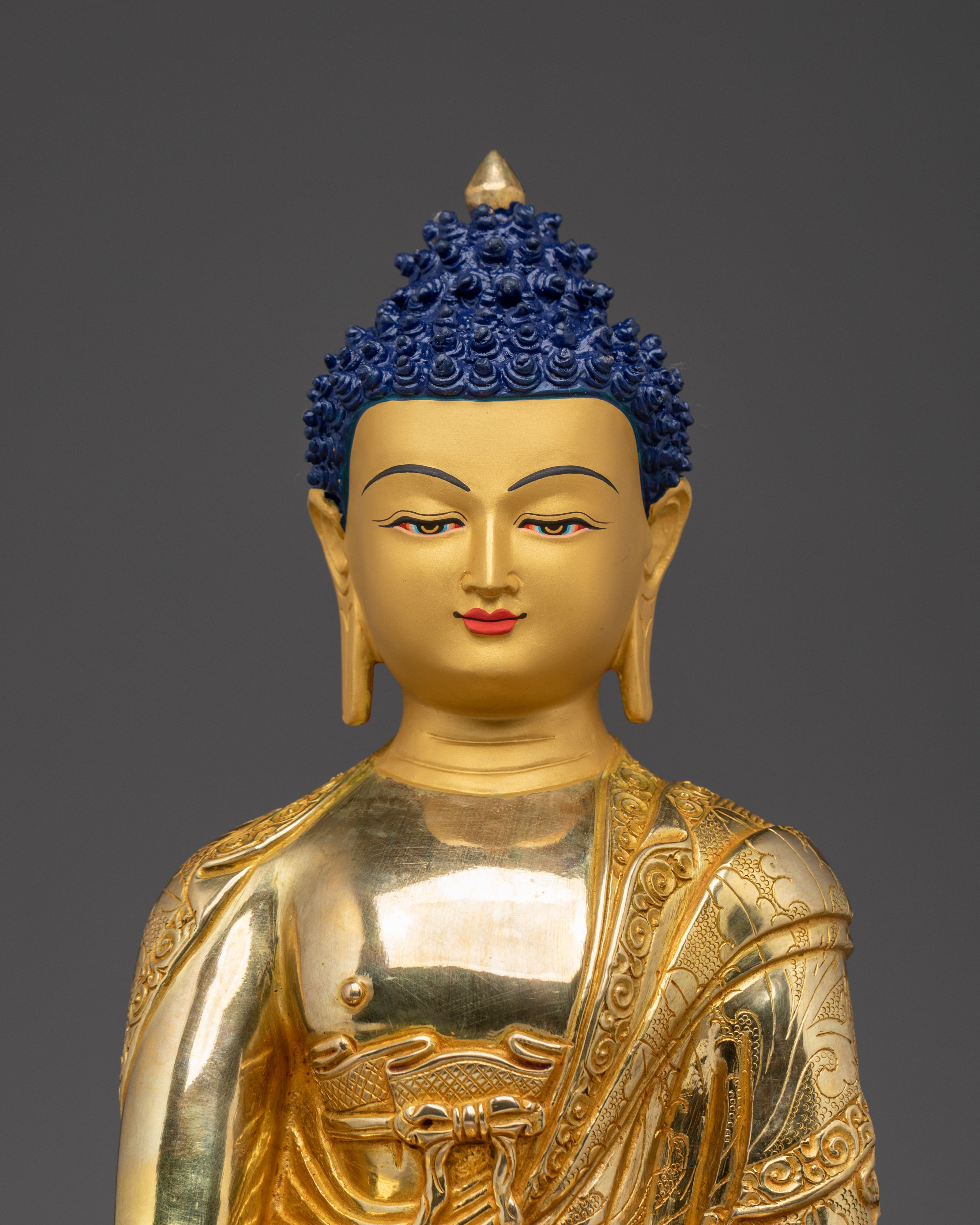 Shakyamuni Buddha, Enlightened One Sculpture | Himalayan Art