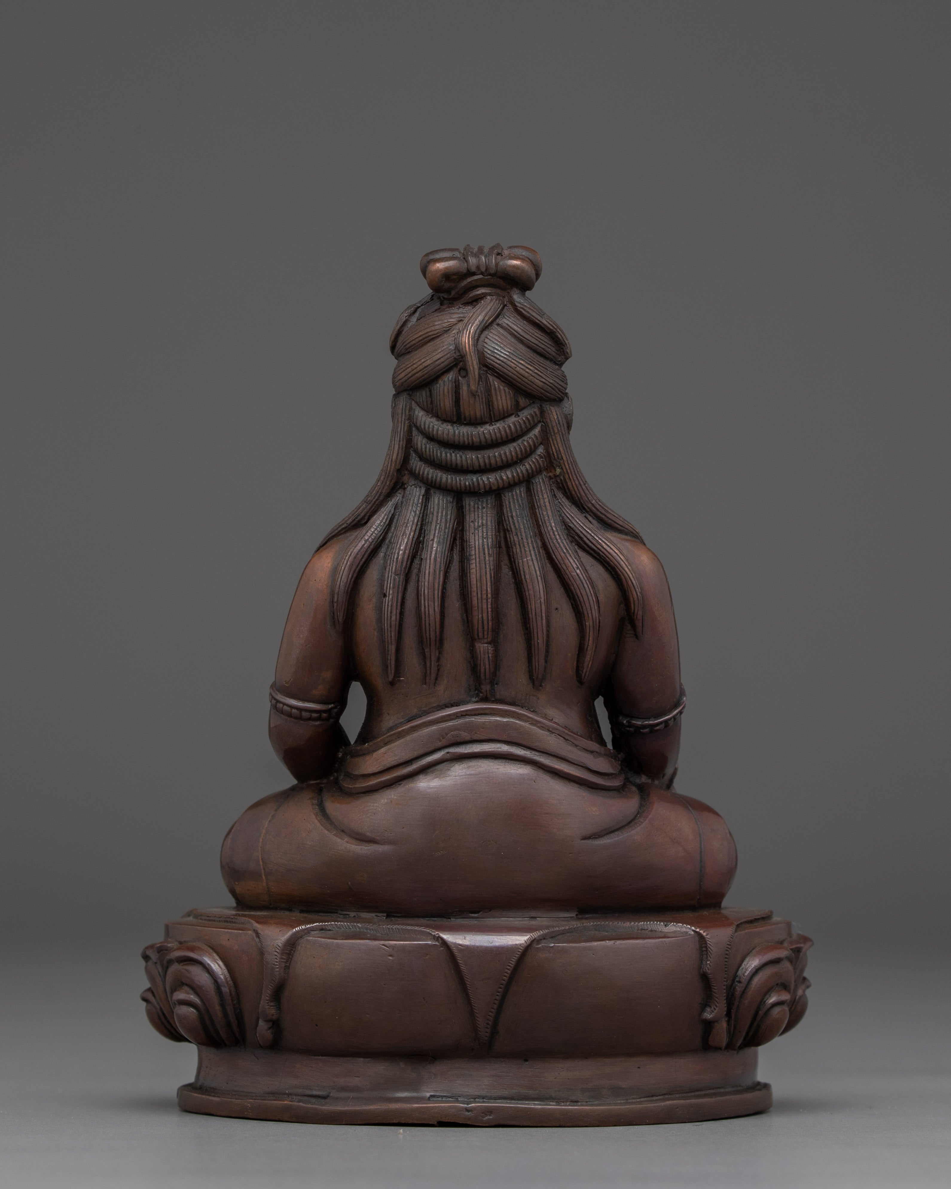 Copper Tangtong Gyalpo Statue