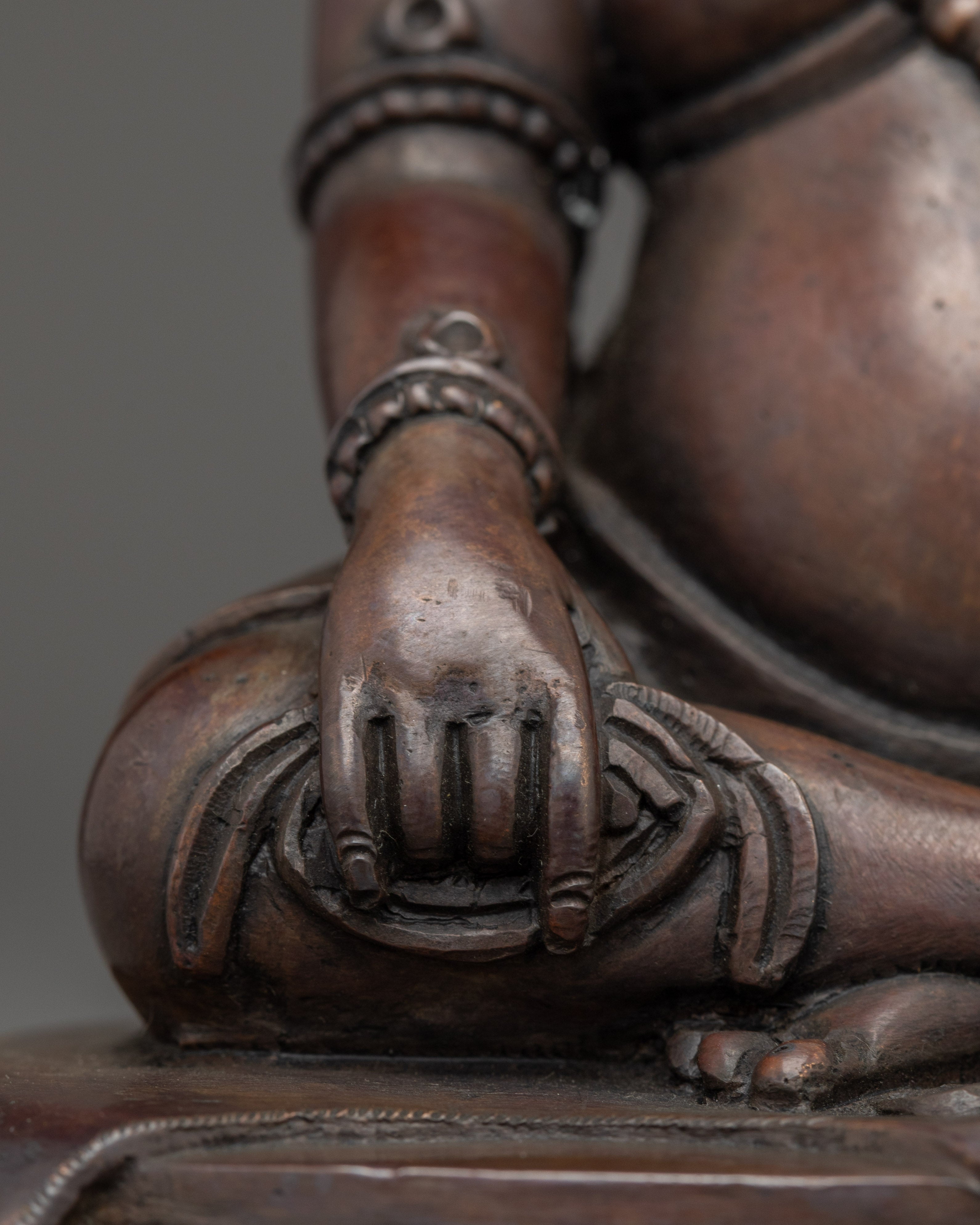 Copper Tangtong Gyalpo Statue