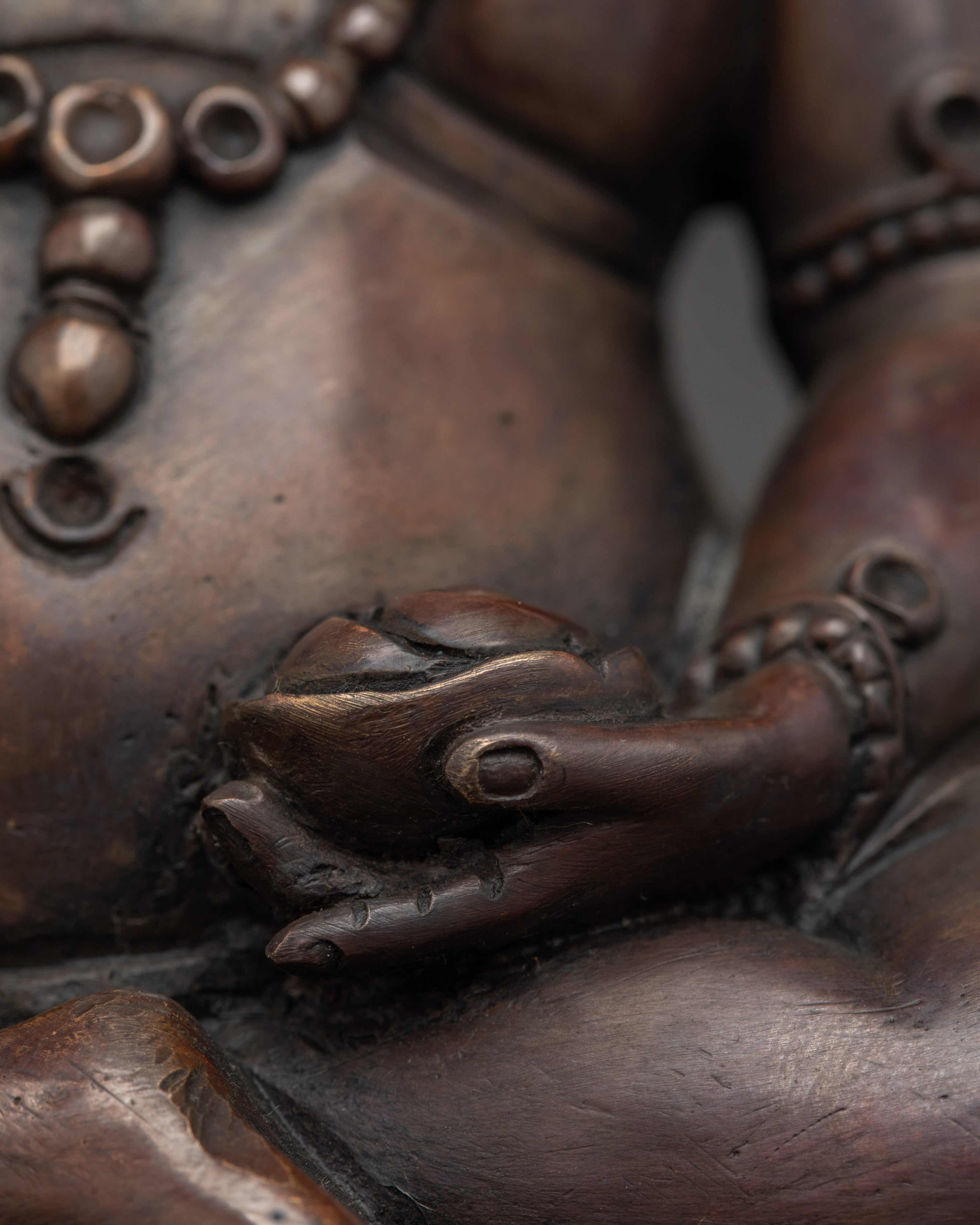 Copper Tangtong Gyalpo Statue