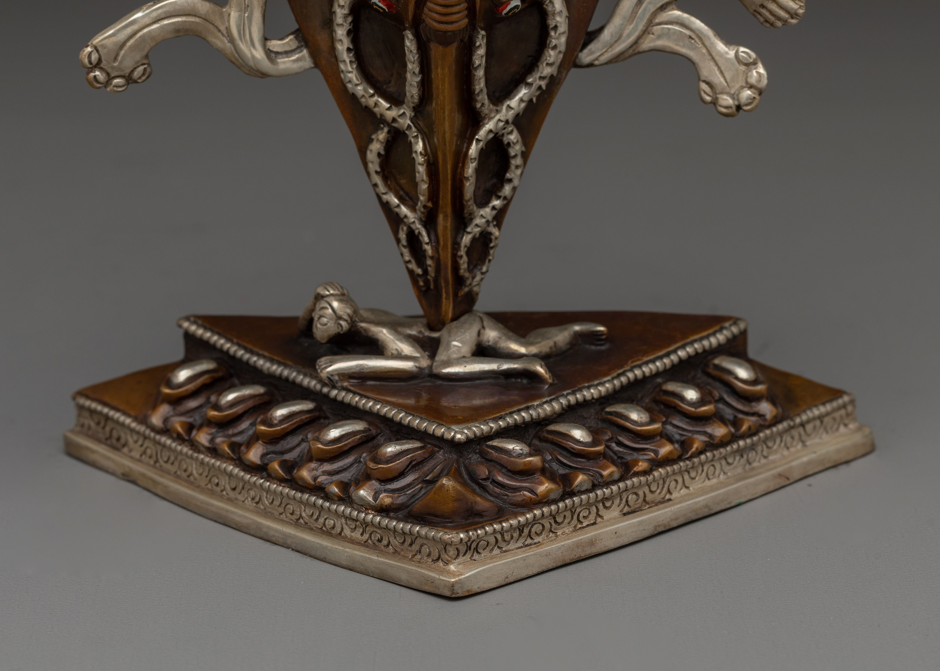 Vajrakilaya Statue: Wrathful Vajrasattva Manifestation