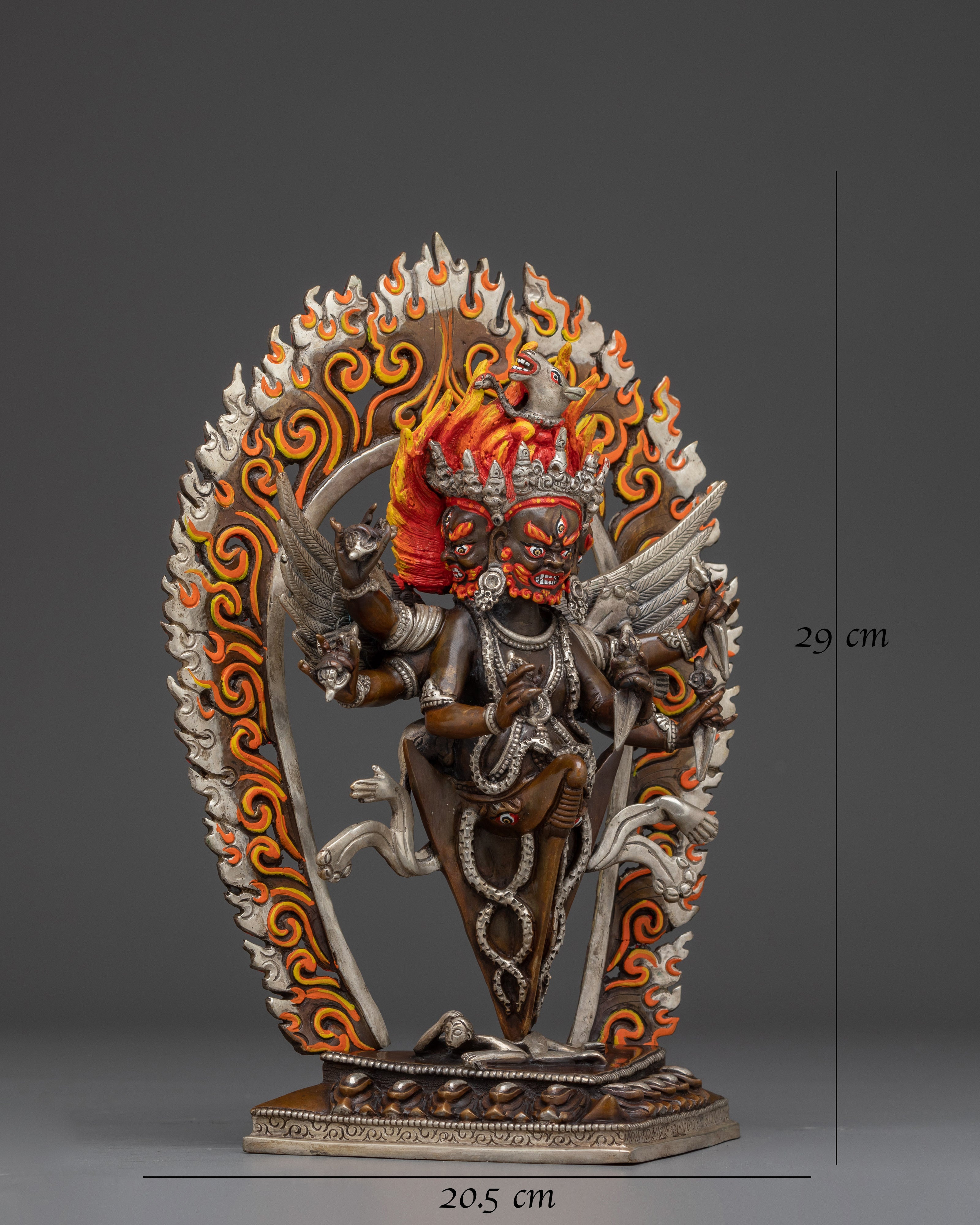 Vajrakilaya Statue: Wrathful Vajrasattva Manifestation