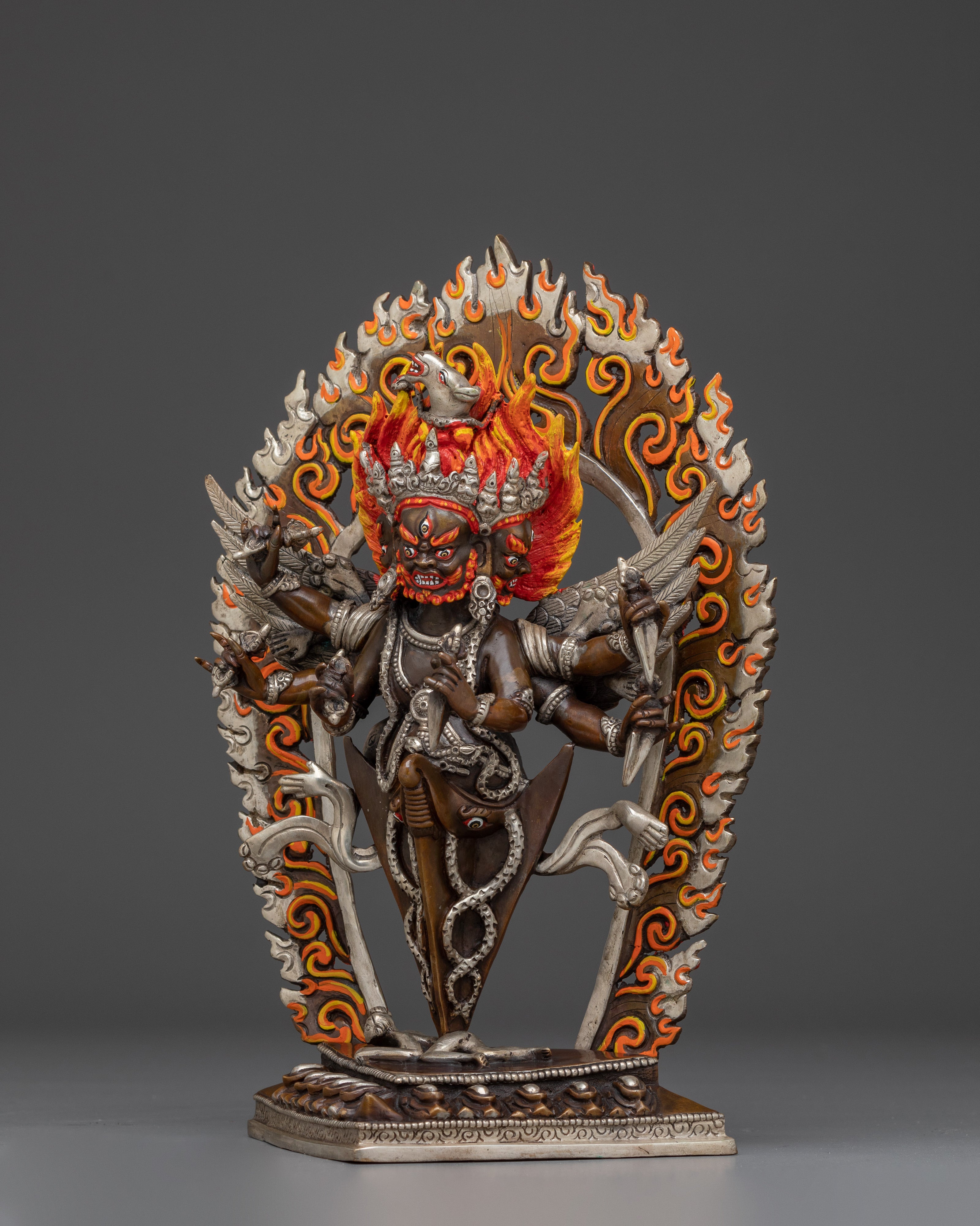 Vajrakilaya Statue: Wrathful Vajrasattva Manifestation