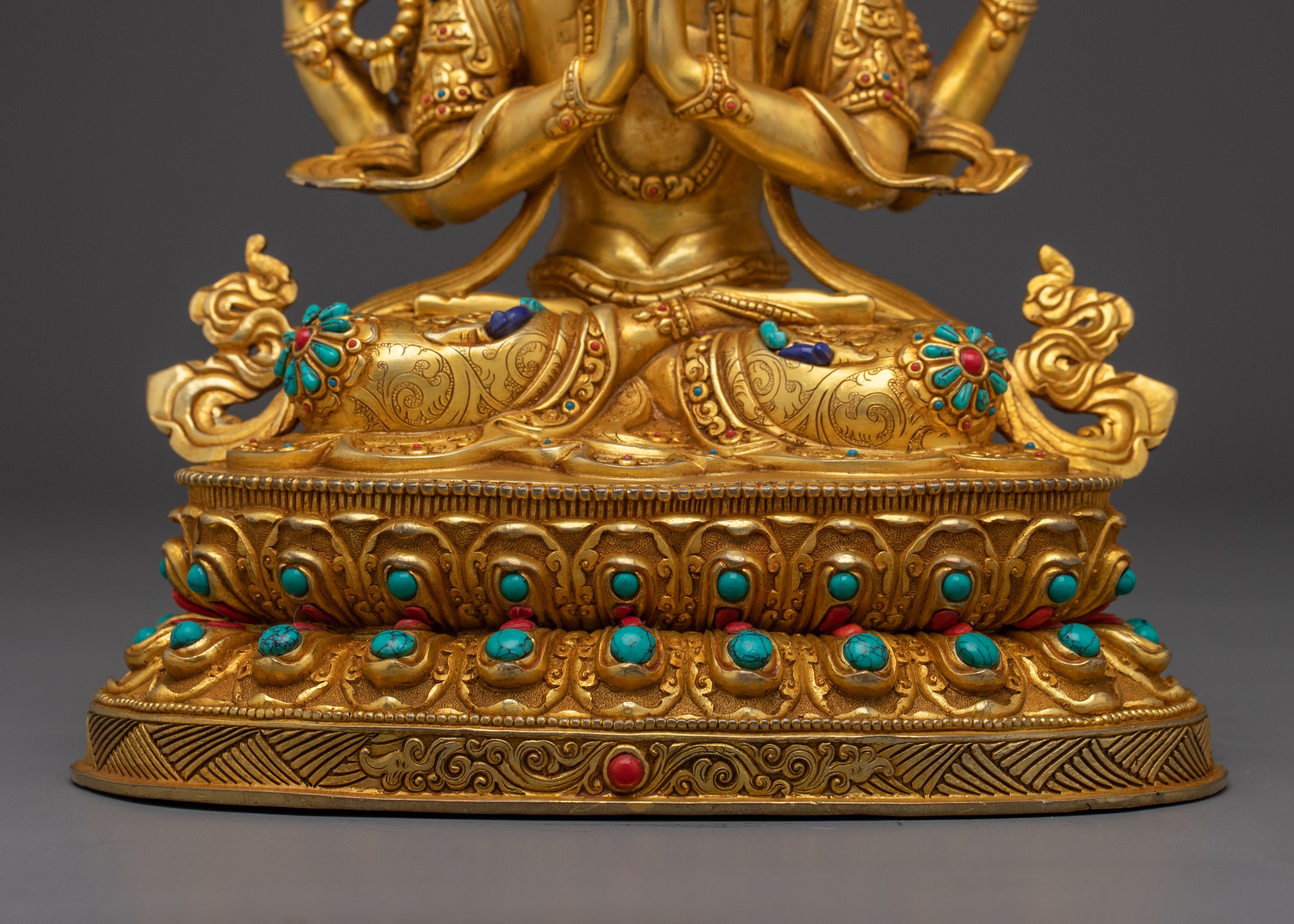Vajrayana Chenrezig Figure | Bodhisattva of Infinite Compassion