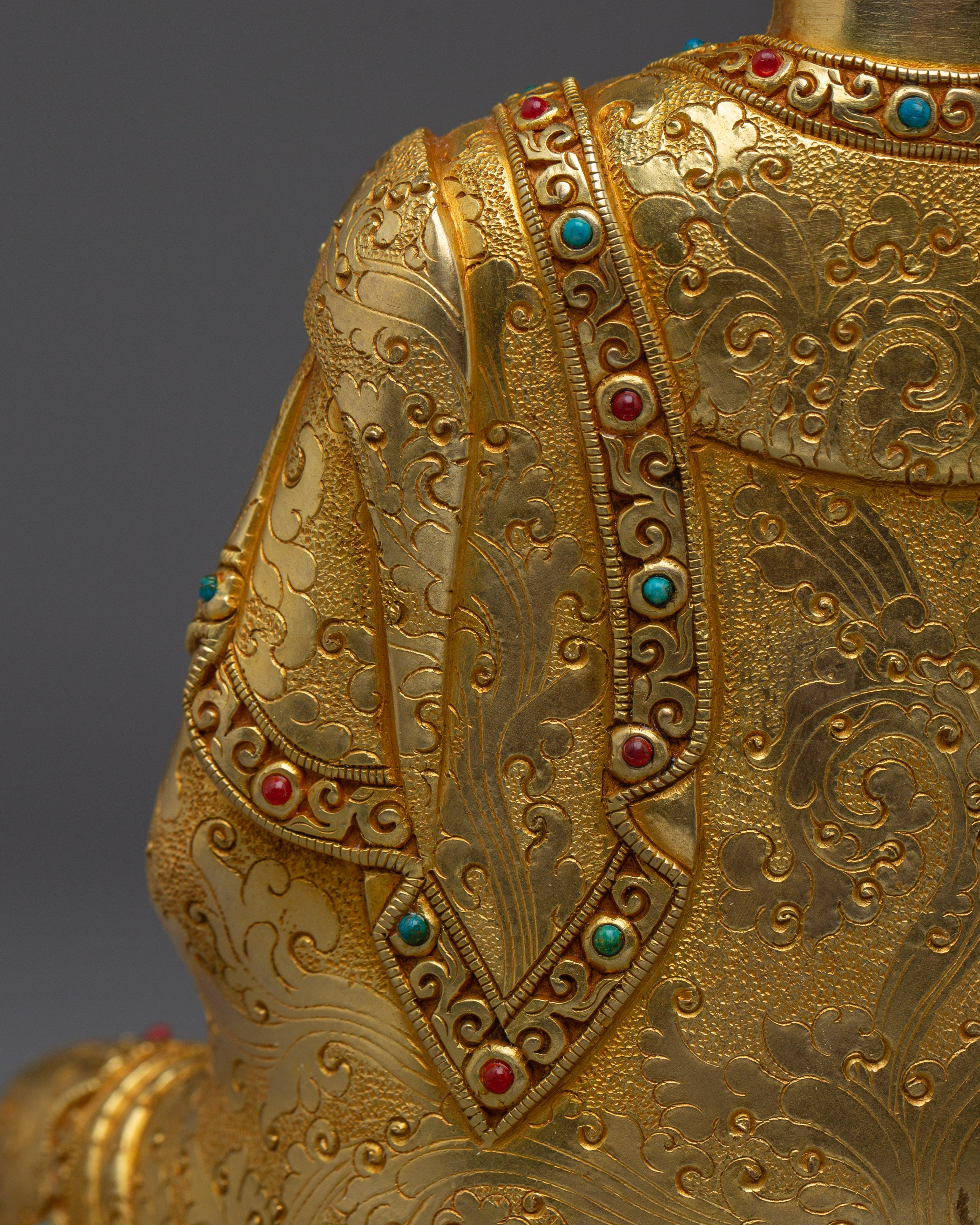 Amitabha, Peaceful Buddha Icon | Nepali Handcrafted Artwork