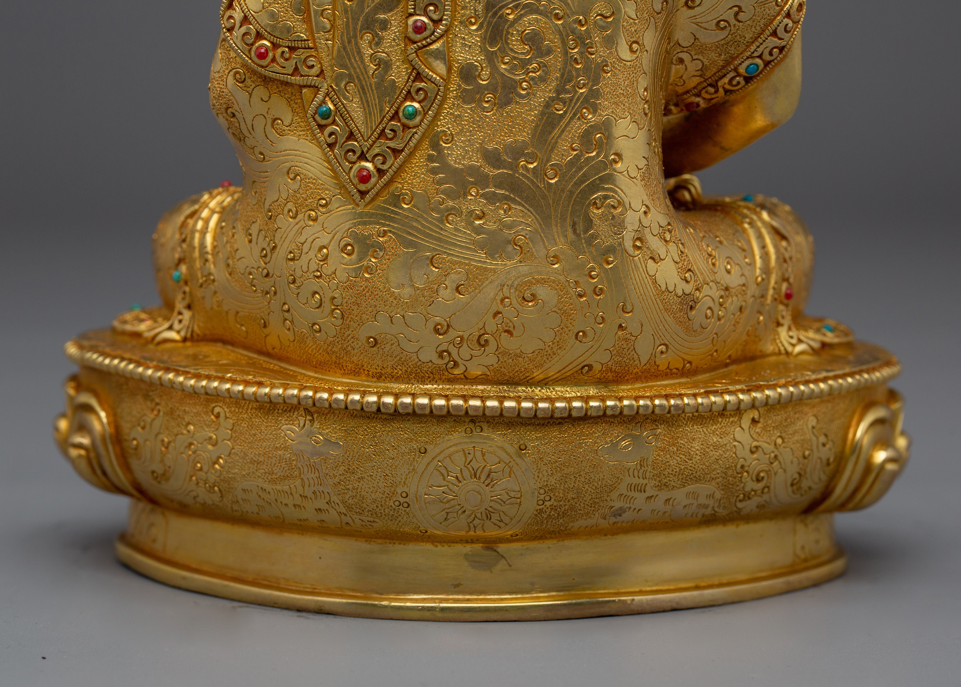 Amitabha, Peaceful Buddha Icon | Nepali Handcrafted Artwork