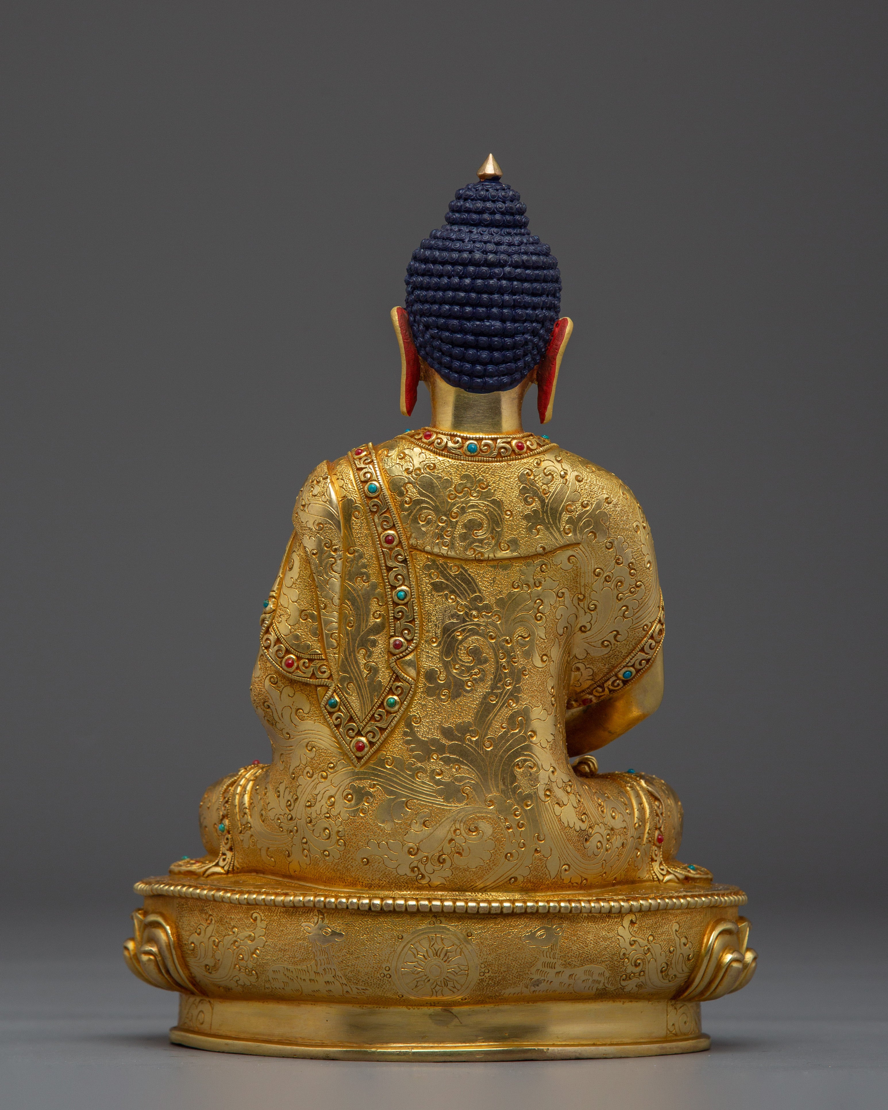 Amitabha, Peaceful Buddha Icon | Nepali Handcrafted Artwork
