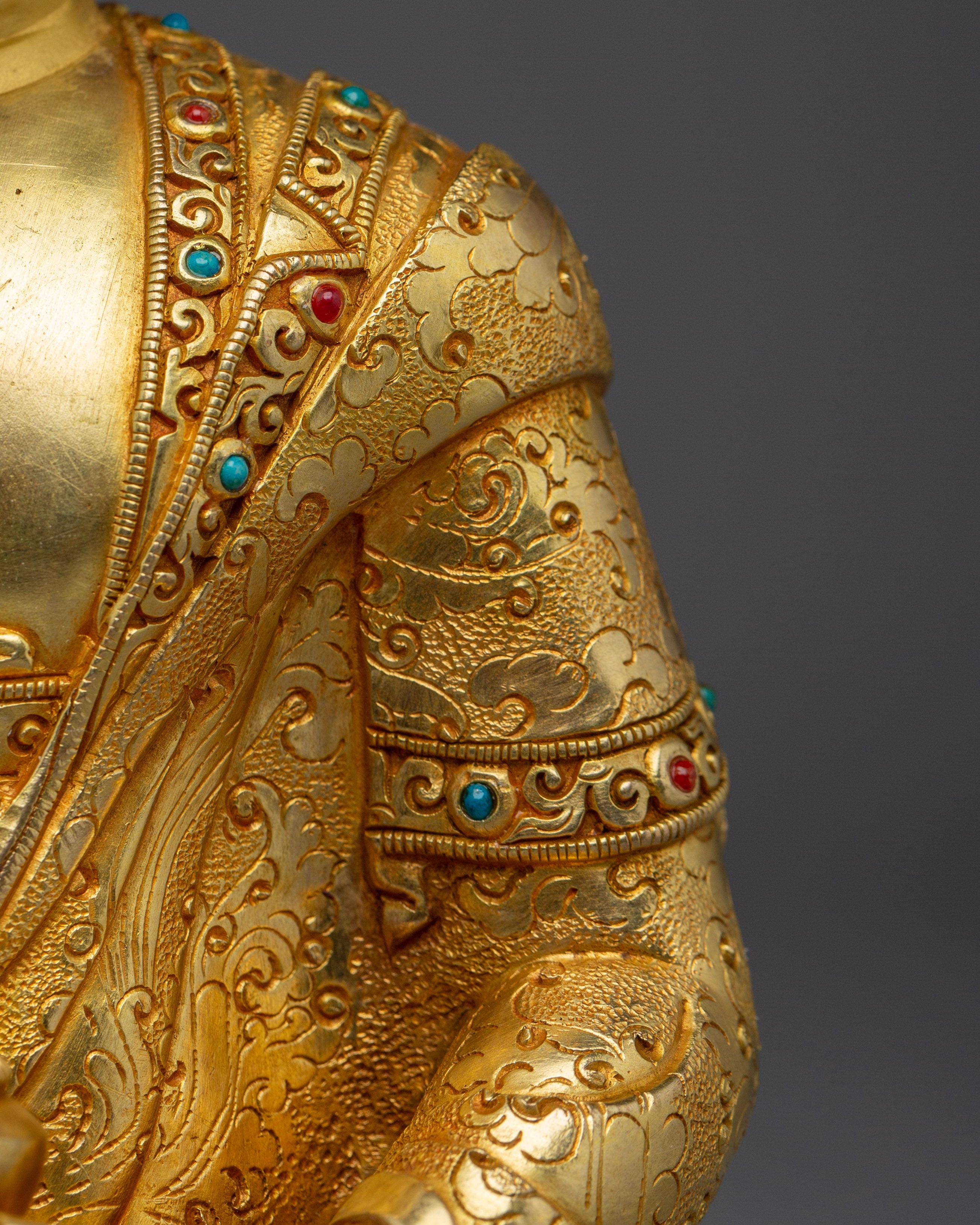 Amitabha, Peaceful Buddha Icon | Nepali Handcrafted Artwork