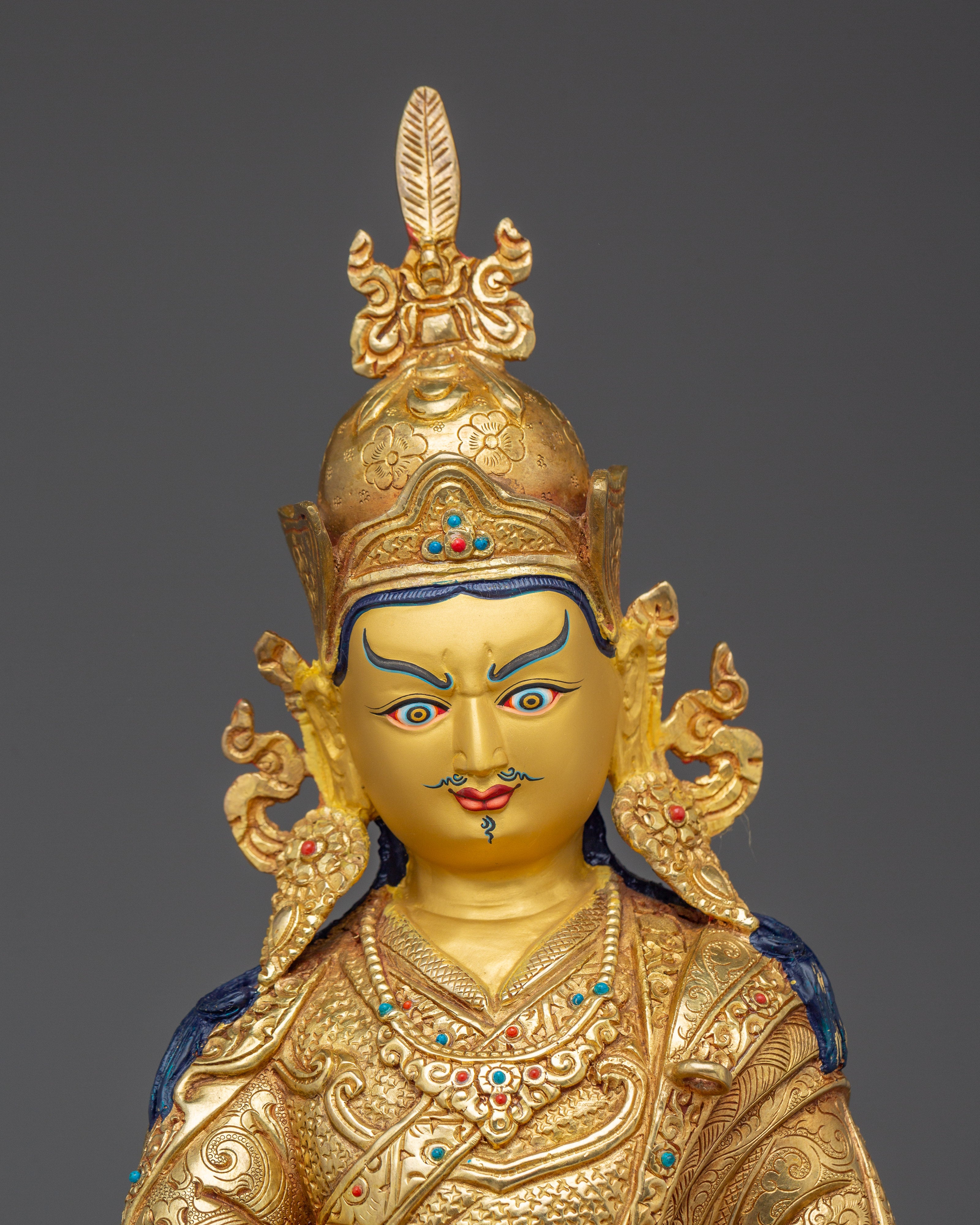 Guru Rinpoche Statue Symbol of Wisdom | Meditation & Shrine Decor