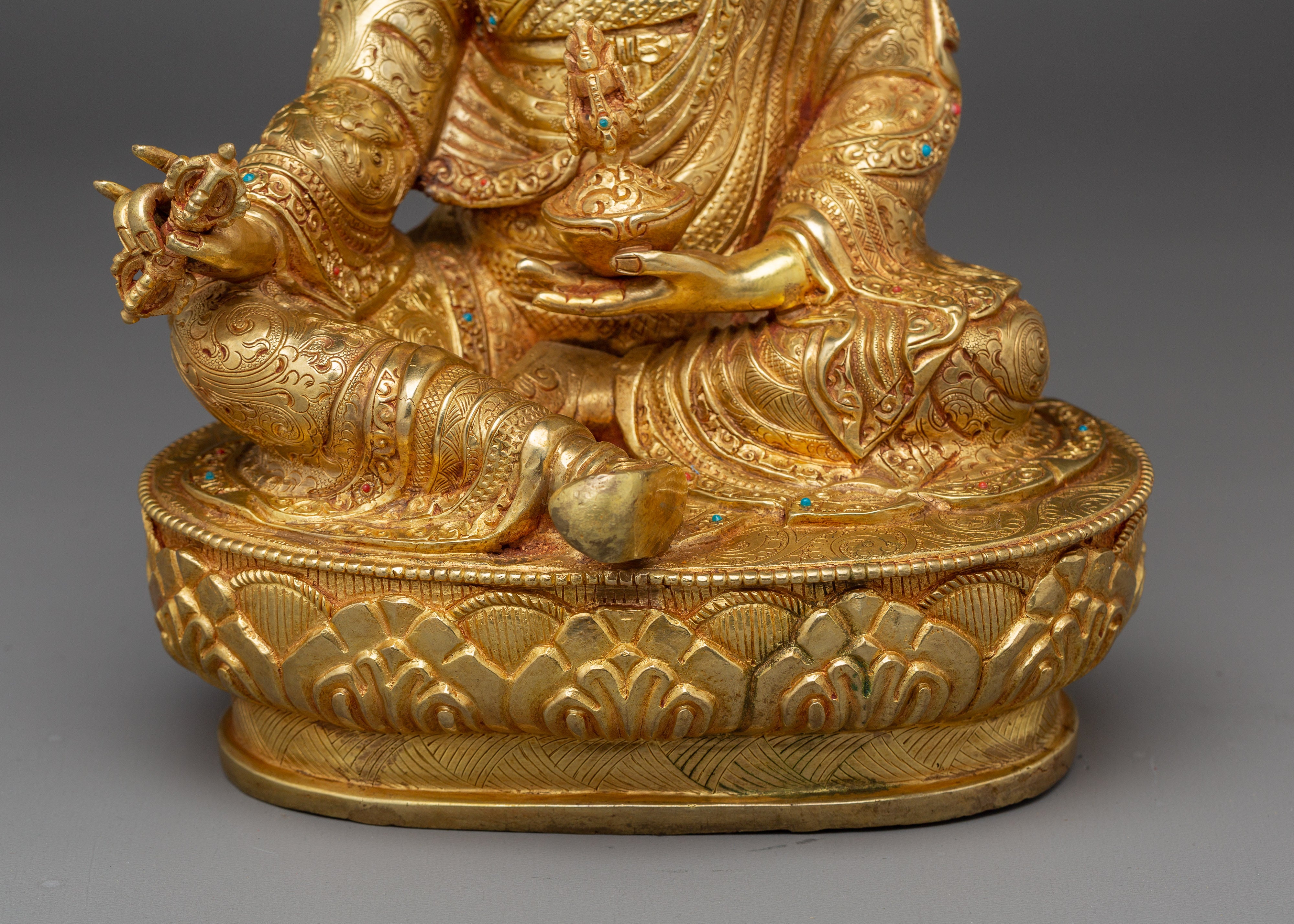 Guru Rinpoche Statue Symbol of Wisdom | Meditation & Shrine Decor