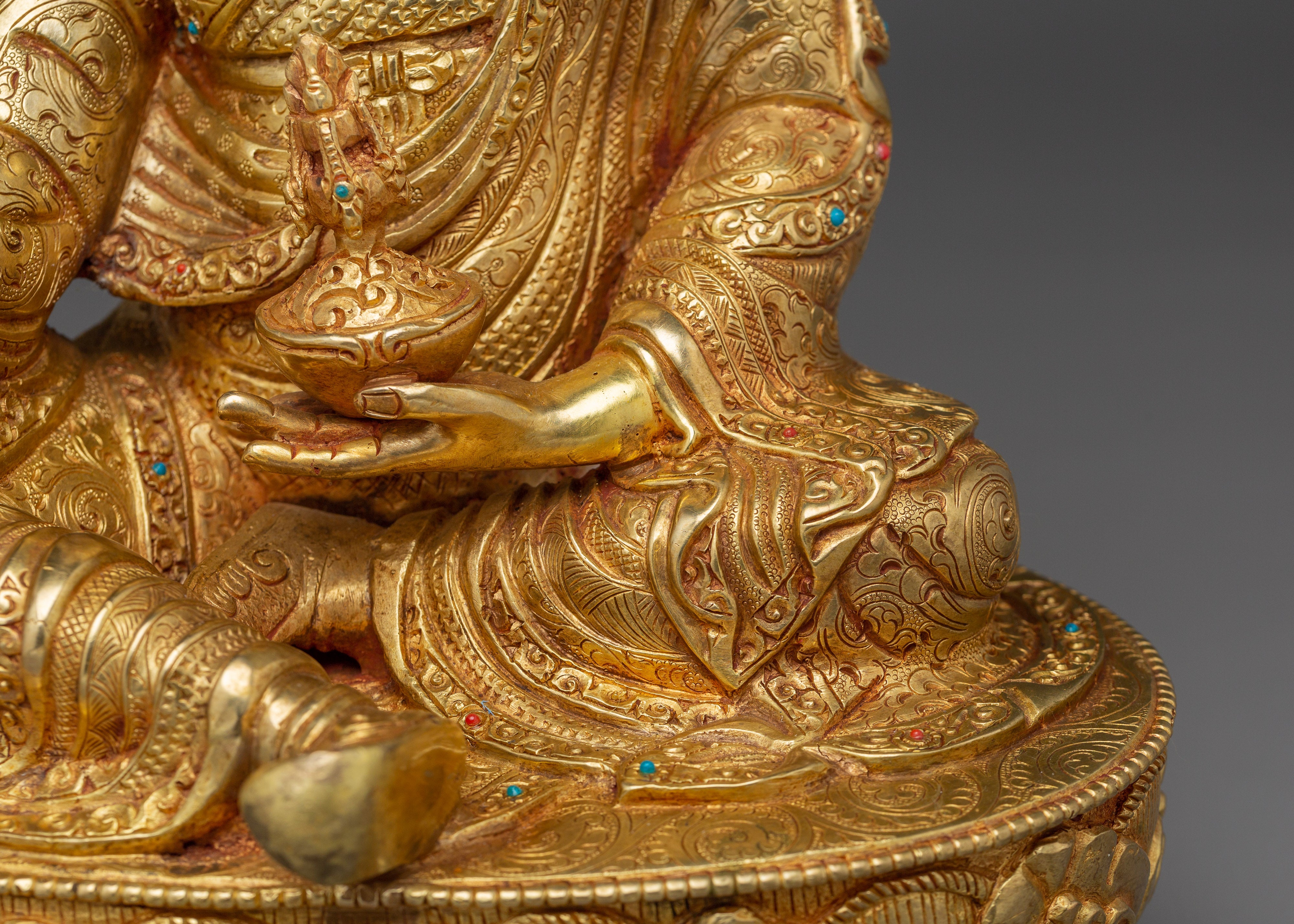 Guru Rinpoche Statue Symbol of Wisdom | Meditation & Shrine Decor