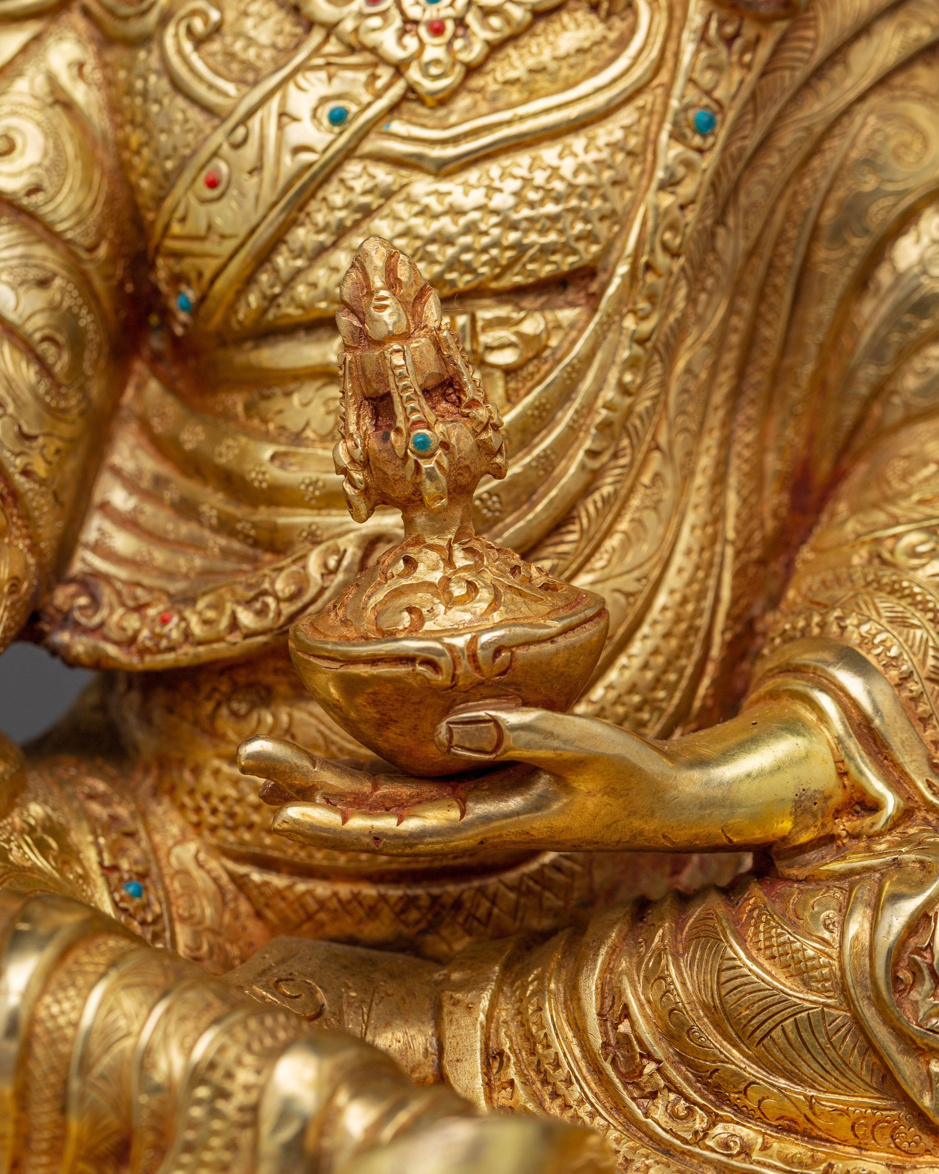 Guru Rinpoche Statue Symbol of Wisdom | Meditation & Shrine Decor