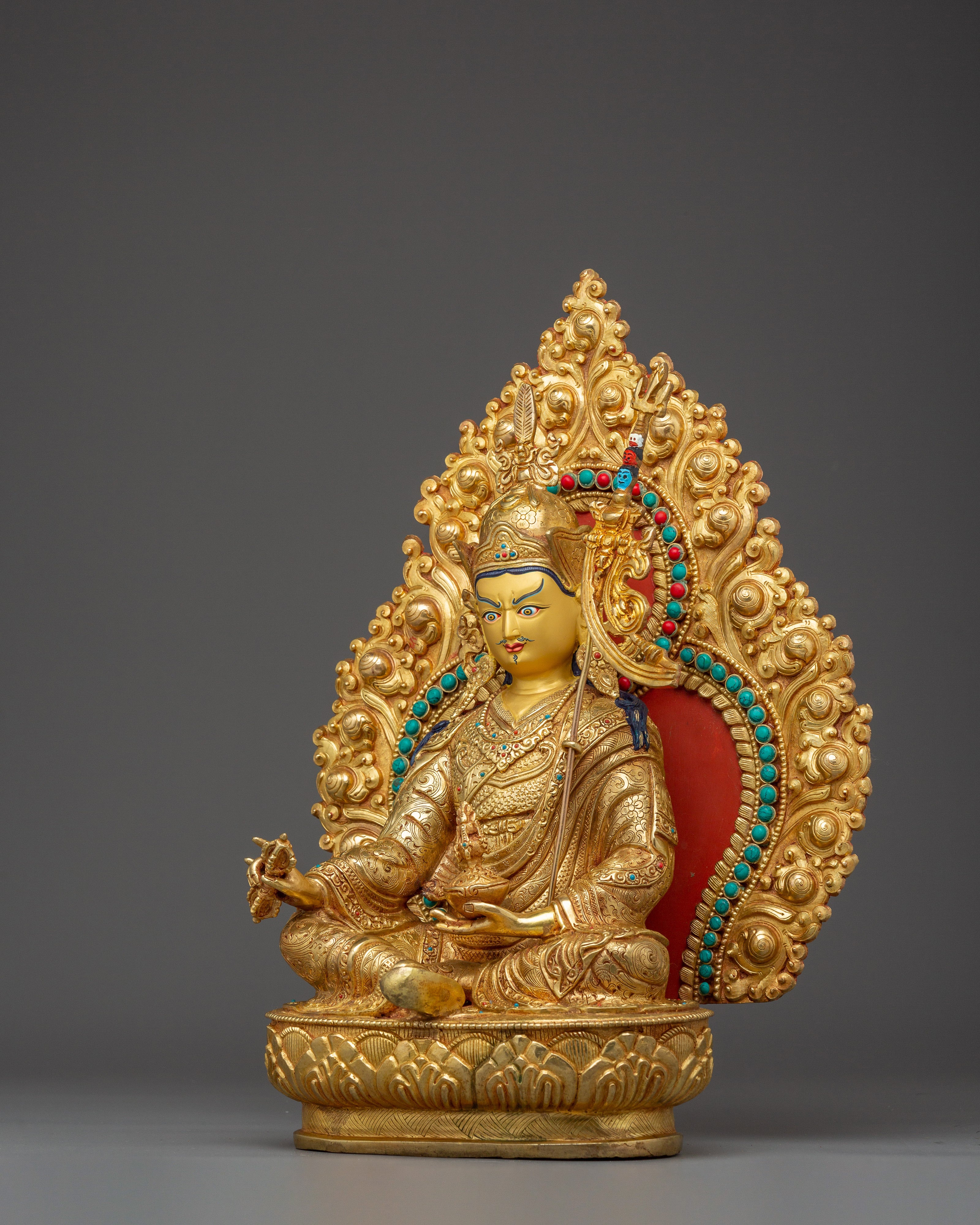 Guru Rinpoche Statue Symbol of Wisdom | Meditation & Shrine Decor