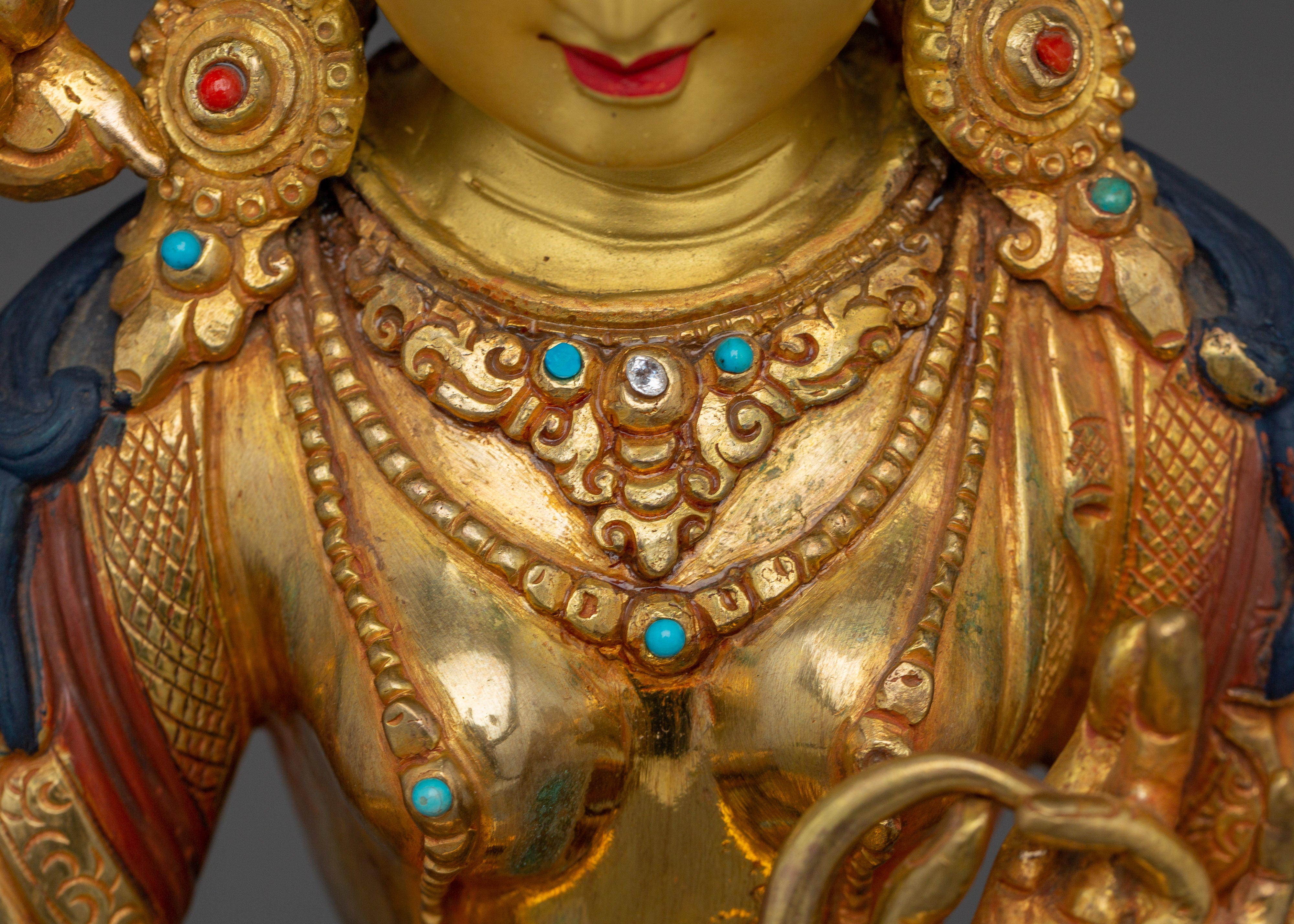 Buddhist Goddess of Healing White Tara | Tibetan Goddess of Healing & Longevity