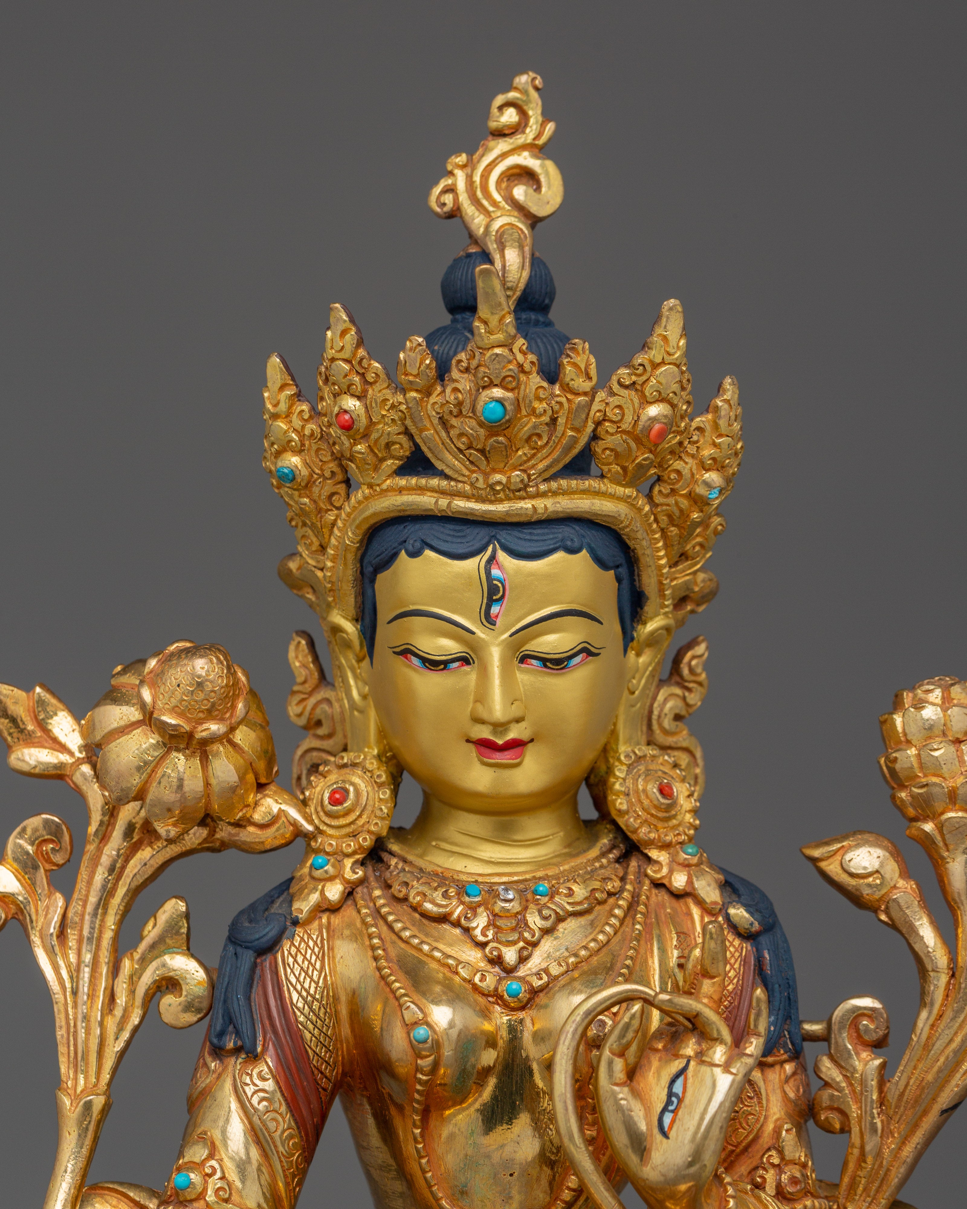 Buddhist Goddess of Healing White Tara | Tibetan Goddess of Healing & Longevity