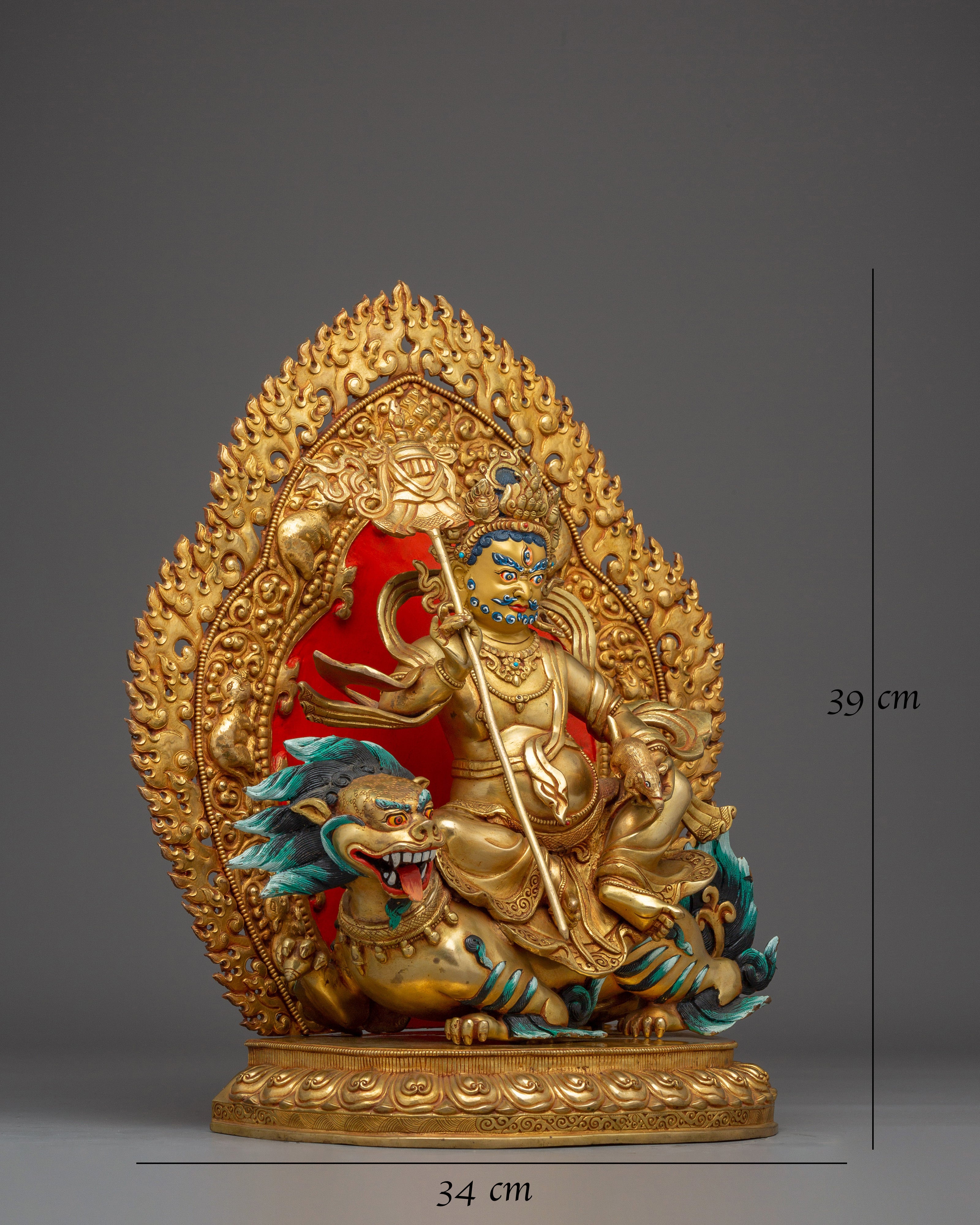 24K Gold Gilded Namtoshe Statue 
