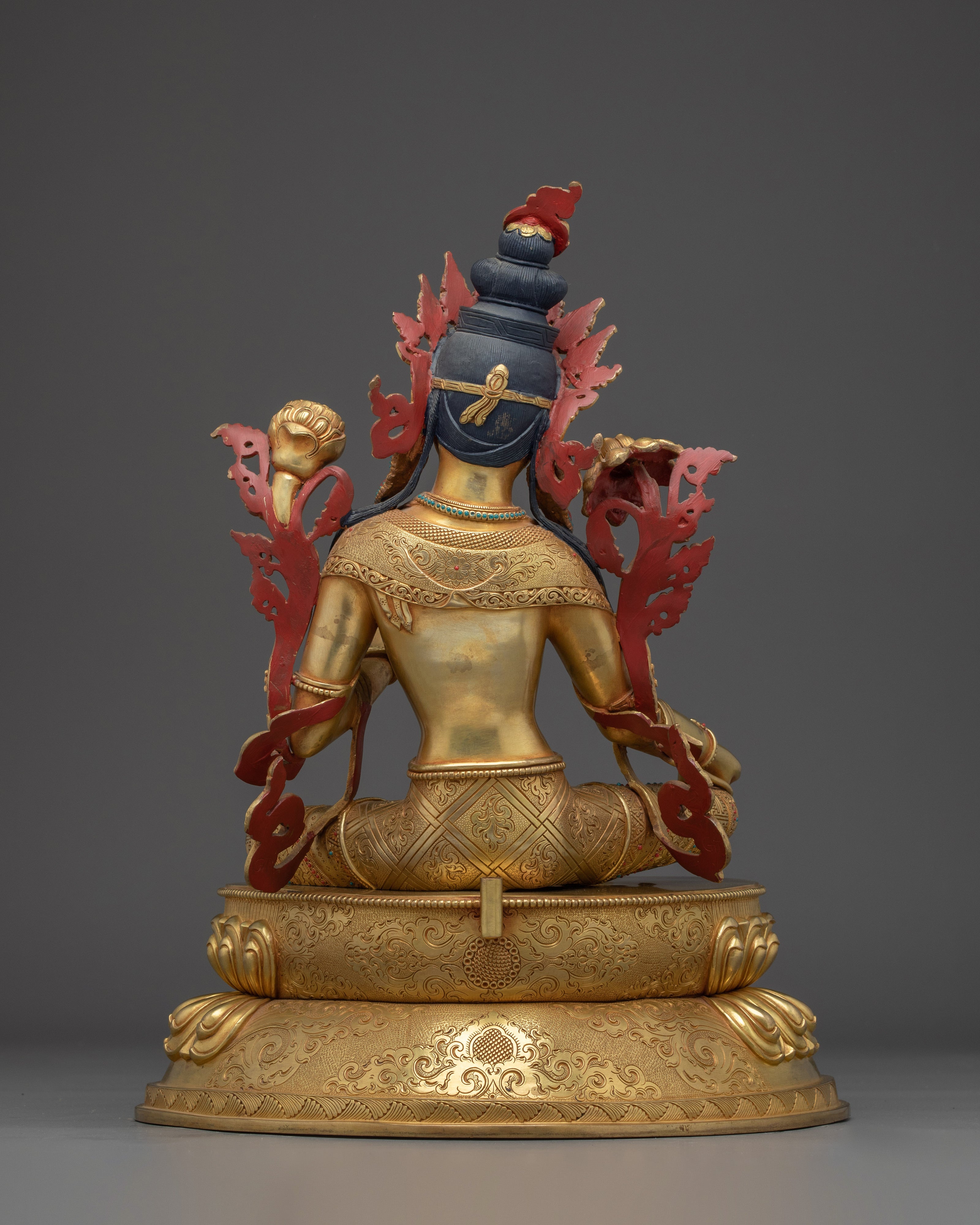 Radiant Green Tara Statue:  Mother of Liberation