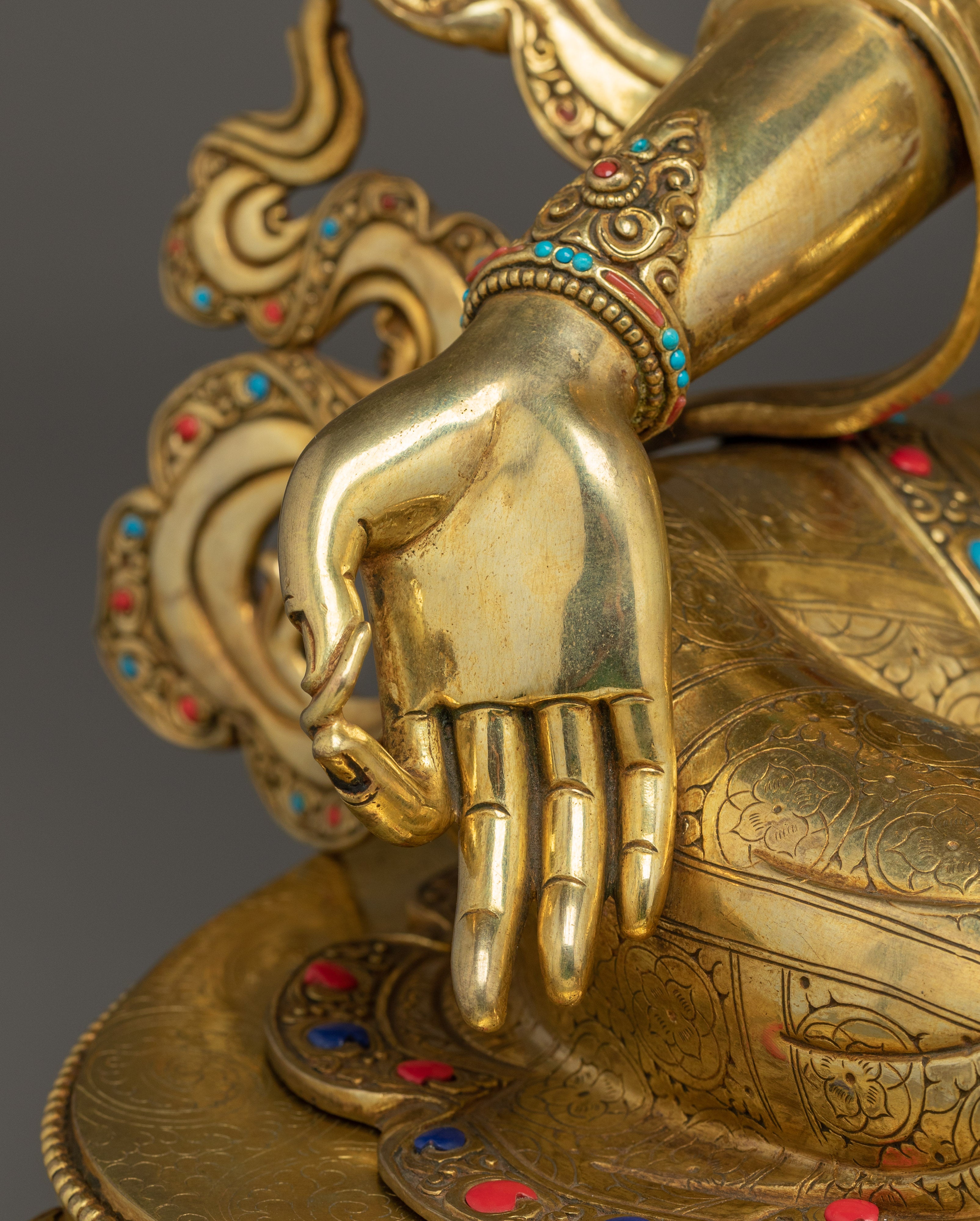 Green Tara Art, Swift Liberator of Compassion | Tibetan Buddhist Sculpture
