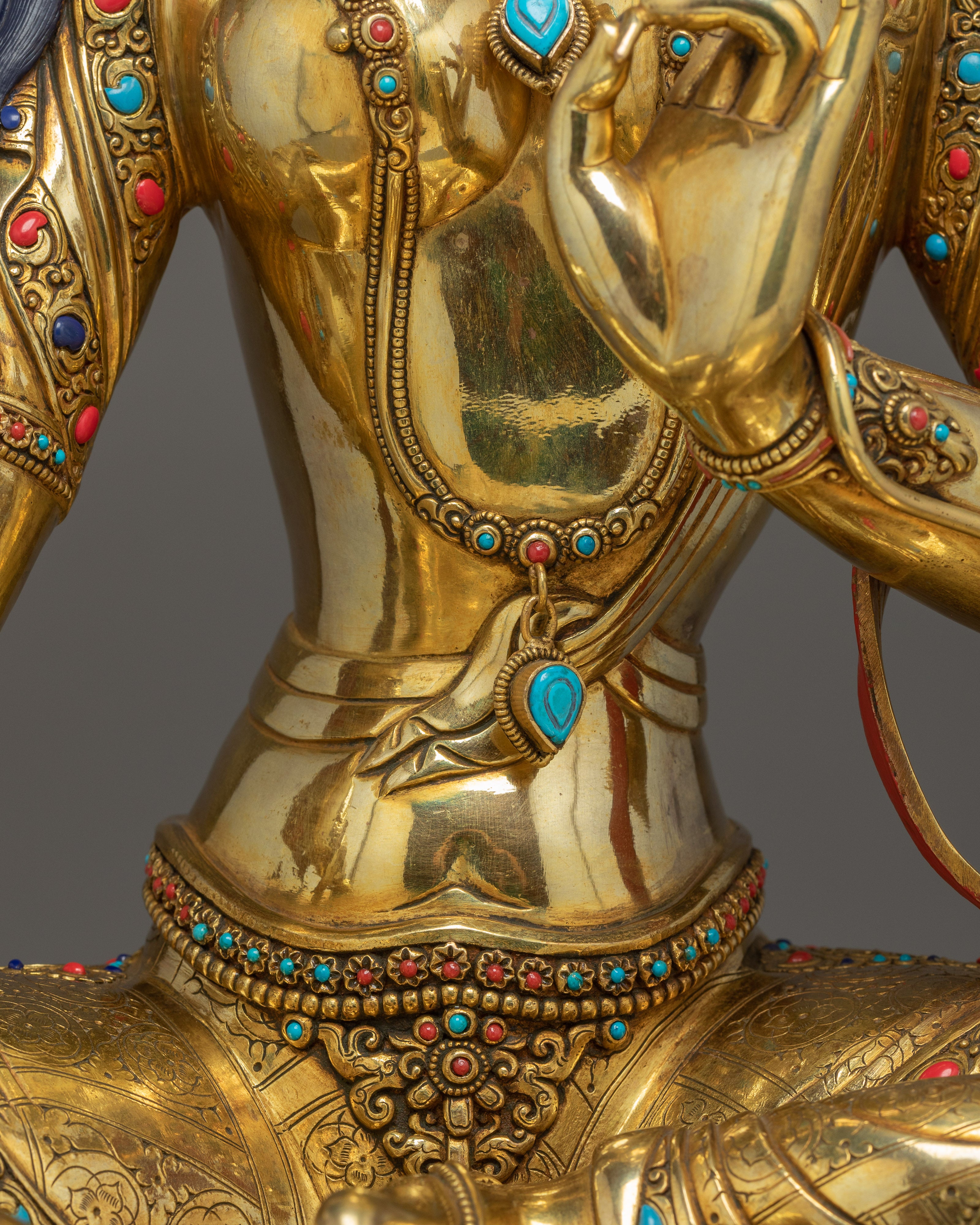 Green Tara Art, Swift Liberator of Compassion | Tibetan Buddhist Sculpture