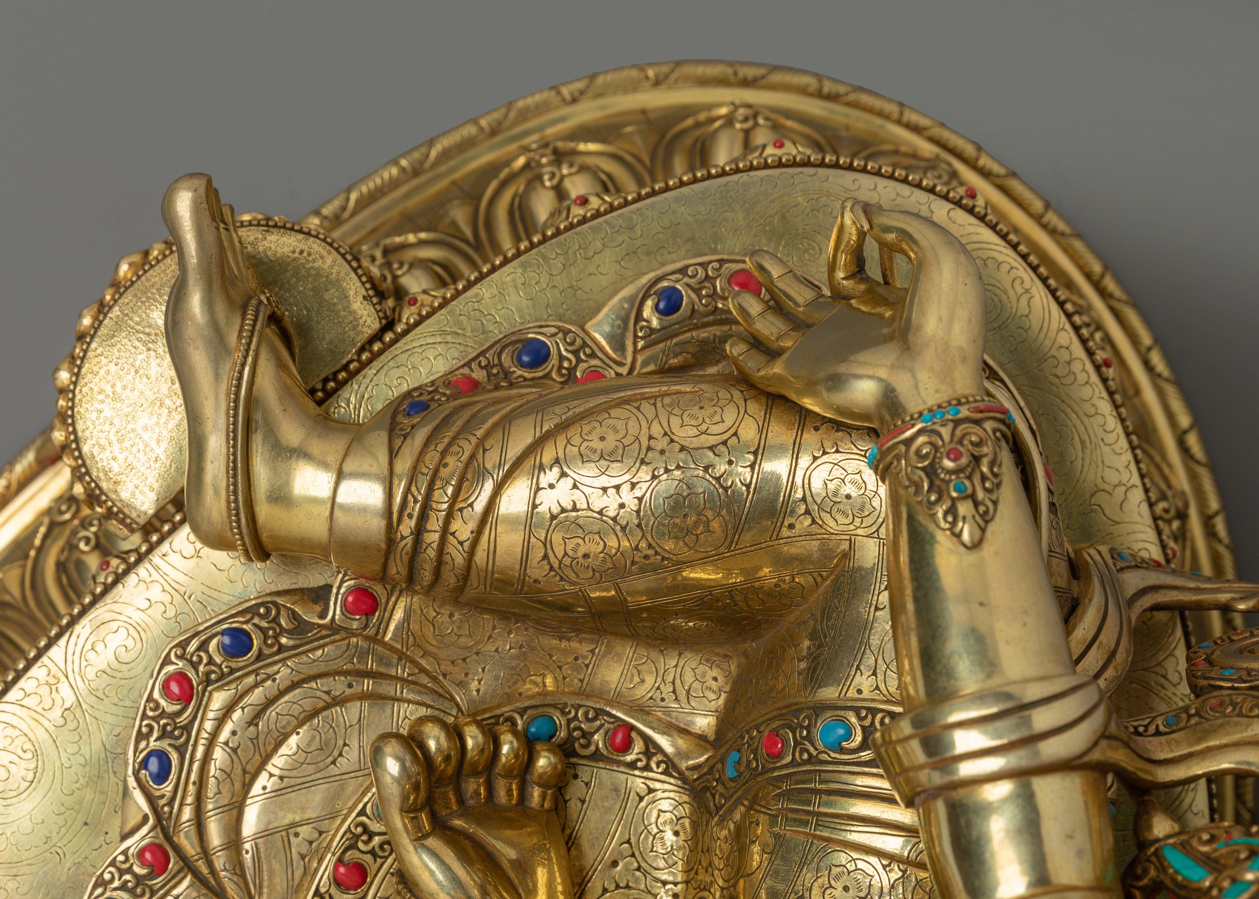 Green Tara Art, Swift Liberator of Compassion | Tibetan Buddhist Sculpture