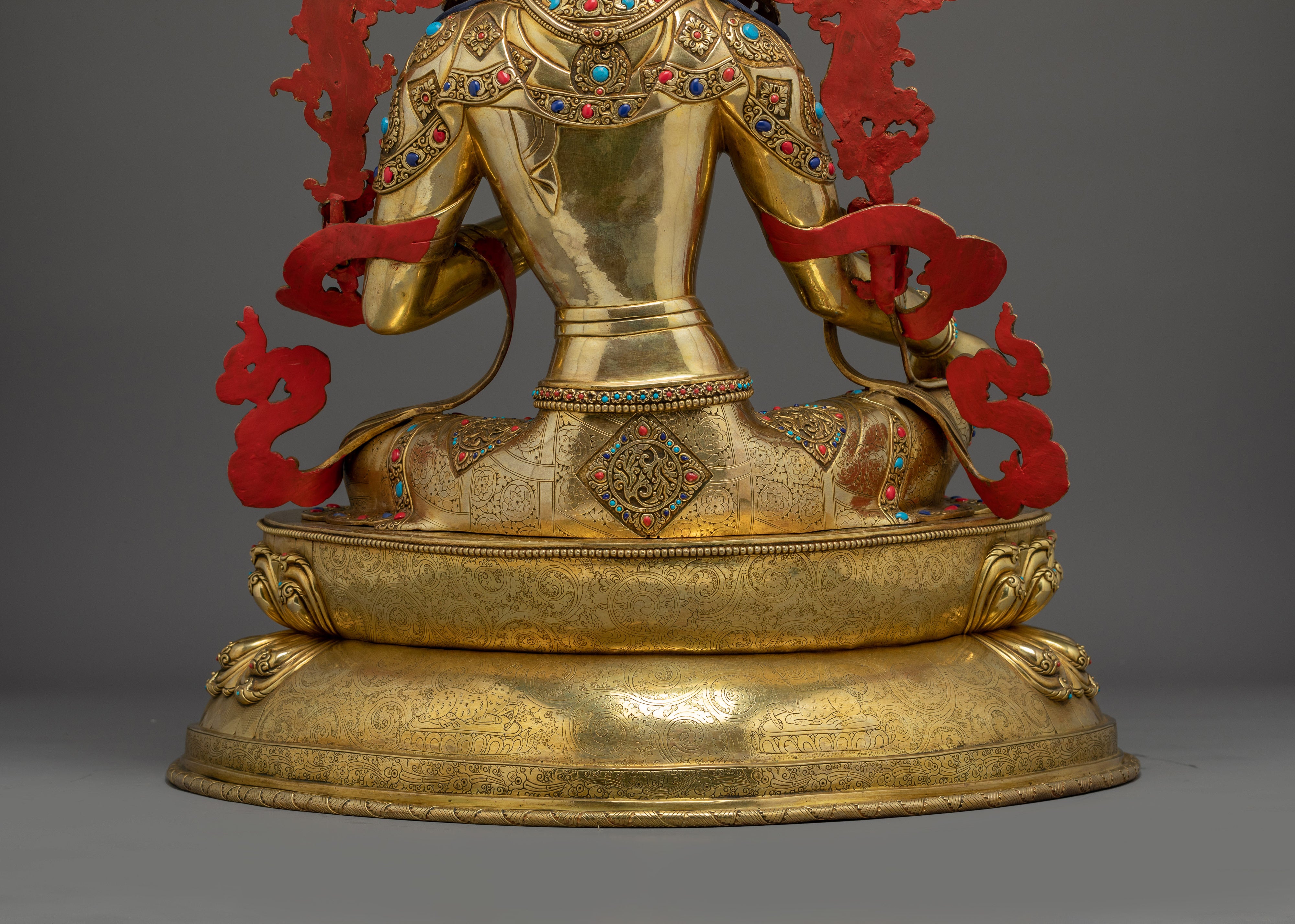 Green Tara Art, Swift Liberator of Compassion | Tibetan Buddhist Sculpture