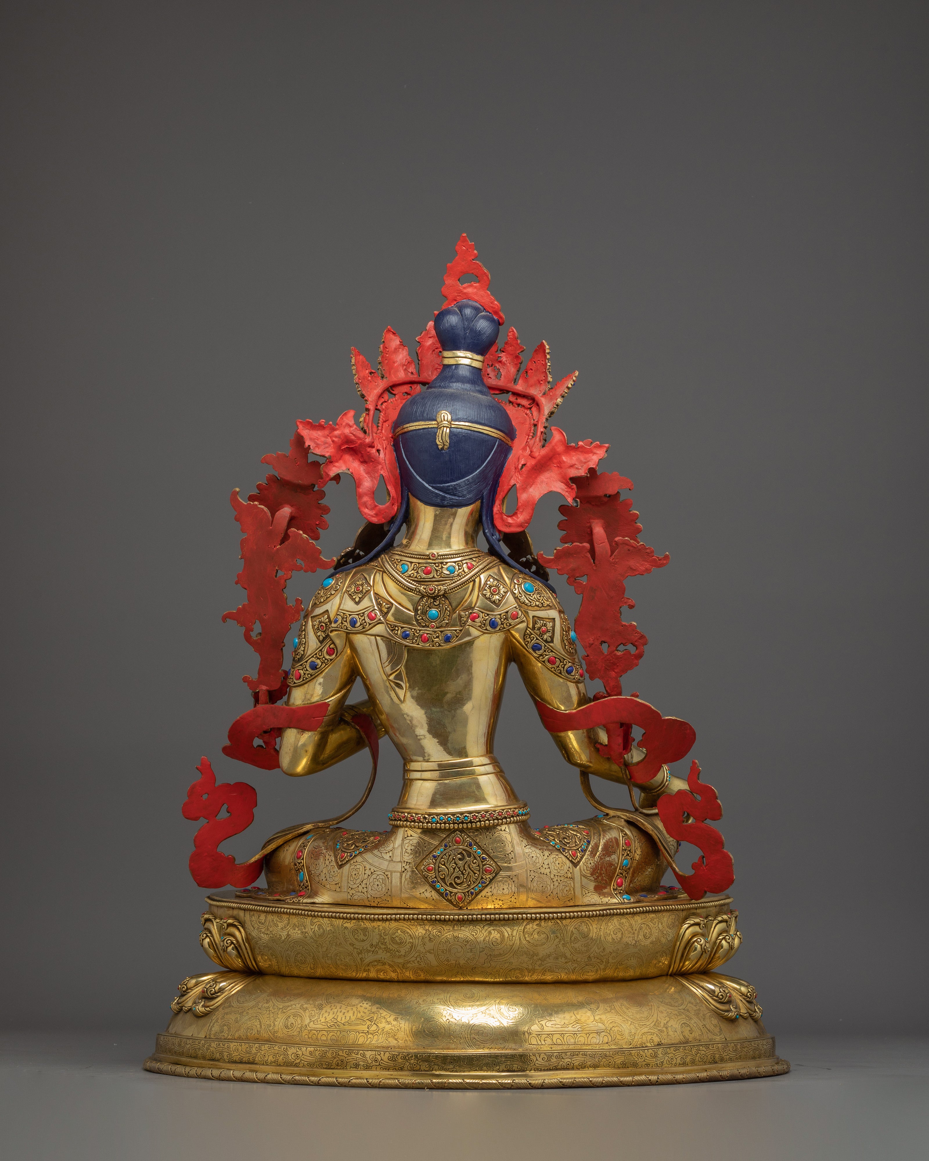 Green Tara Art, Swift Liberator of Compassion | Tibetan Buddhist Sculpture
