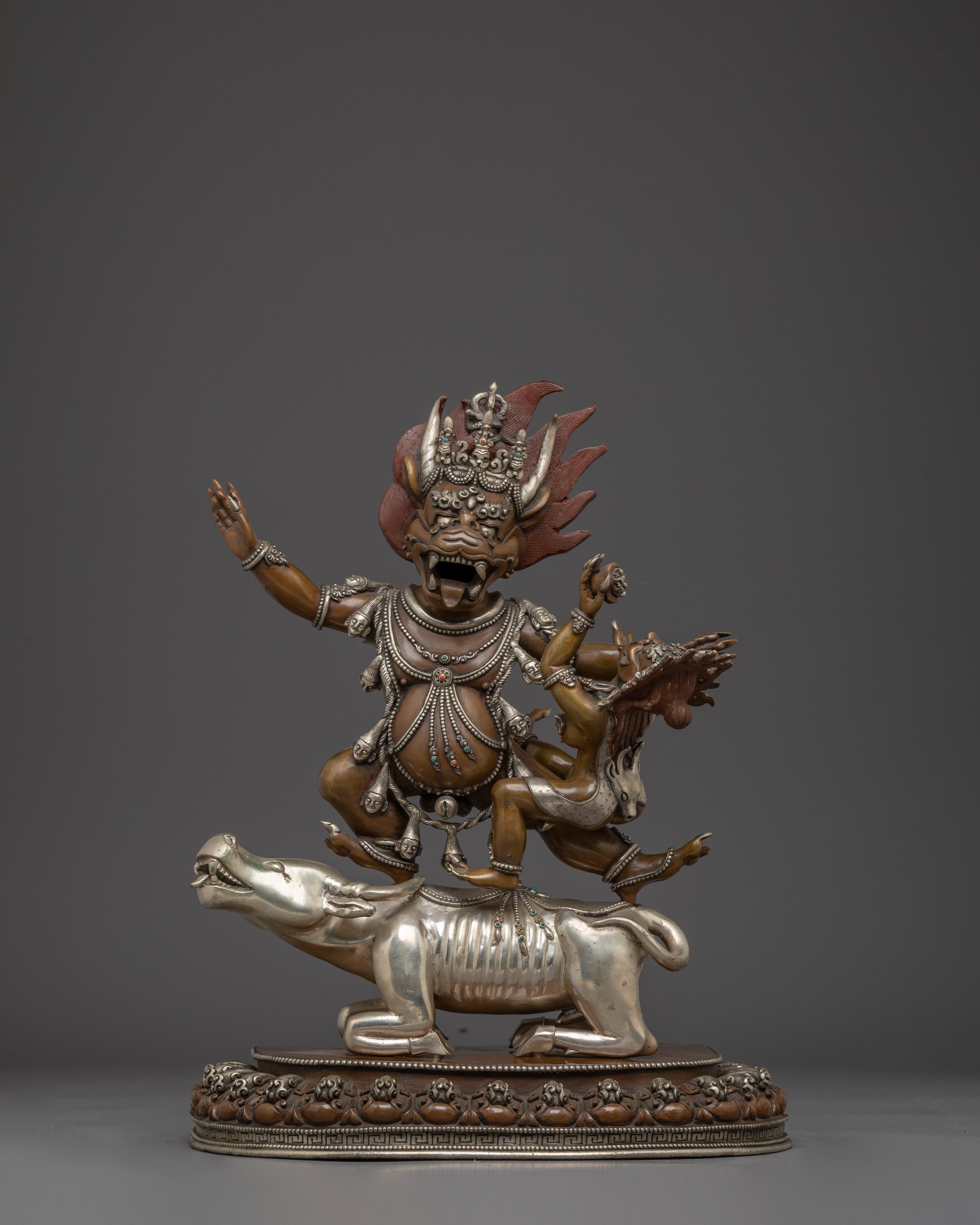 Sacred Yamantaka Sculpture | Spiritual Idol for Meditation
