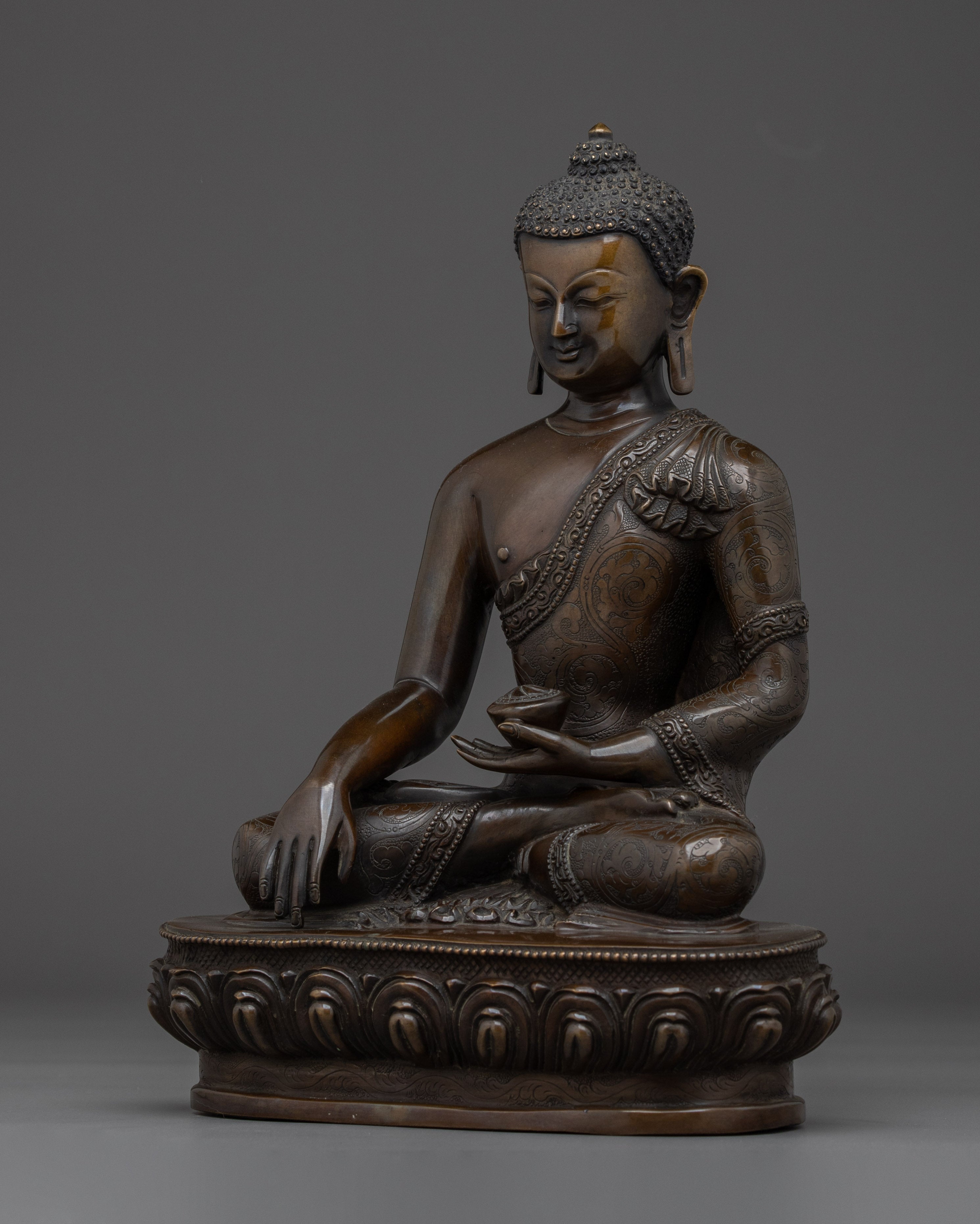 Shakyamuni Buddha,  Earth Touching Icon | Founder of Buddhism