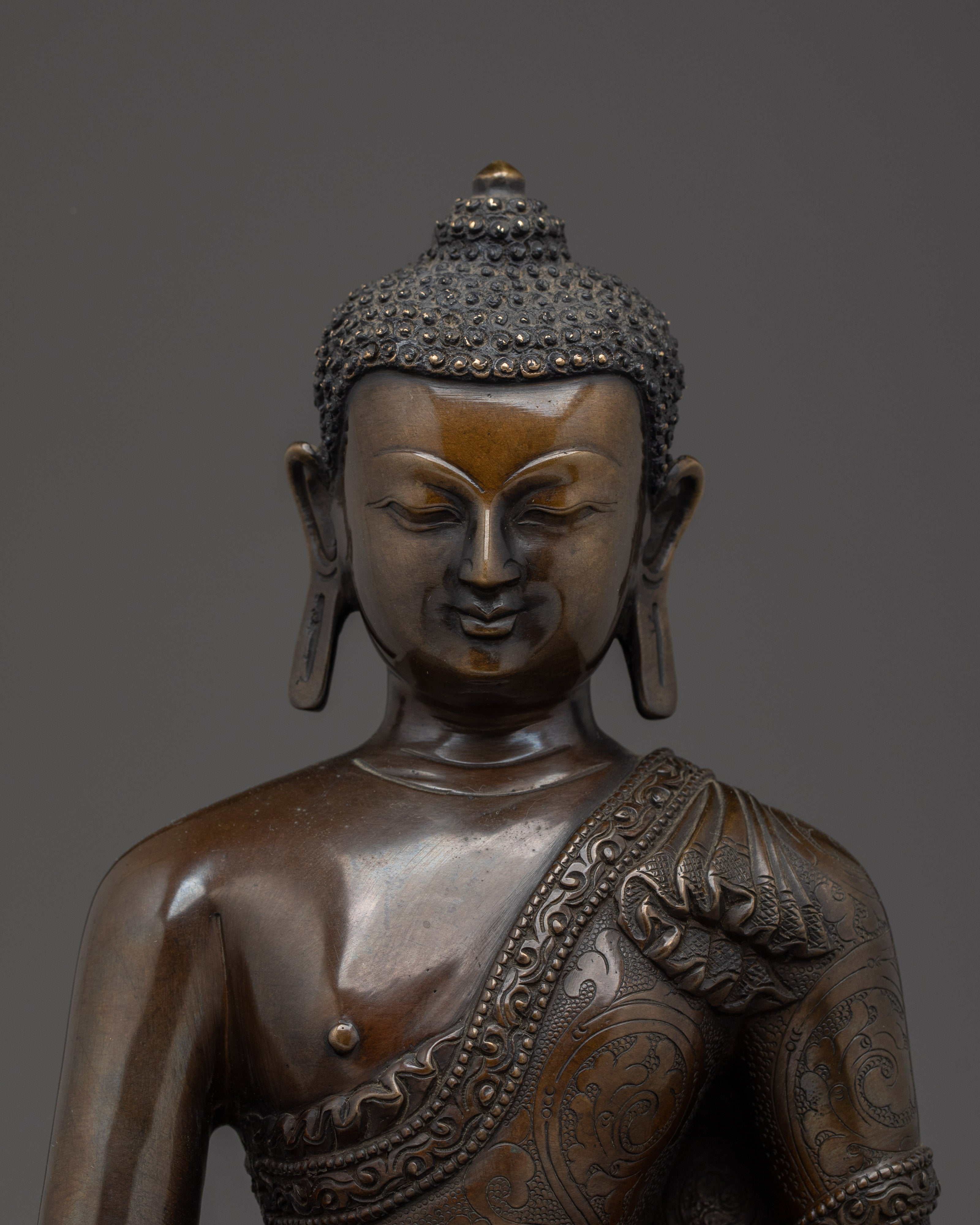 Shakyamuni Buddha,  Earth Touching Icon | Founder of Buddhism