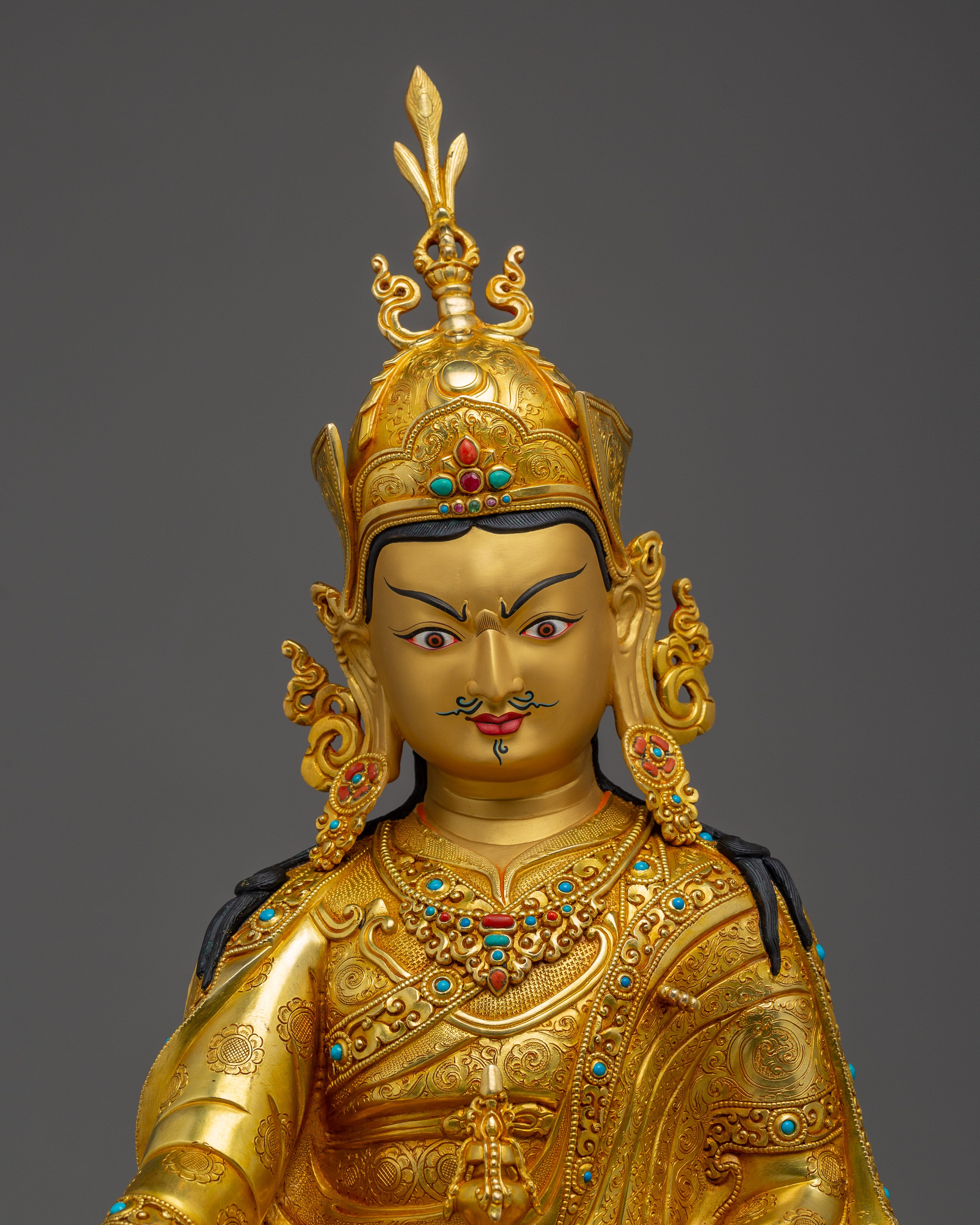 Enlightened Teacher Guru Rinpoche Artwork | Founder of Tibetan Buddhism
