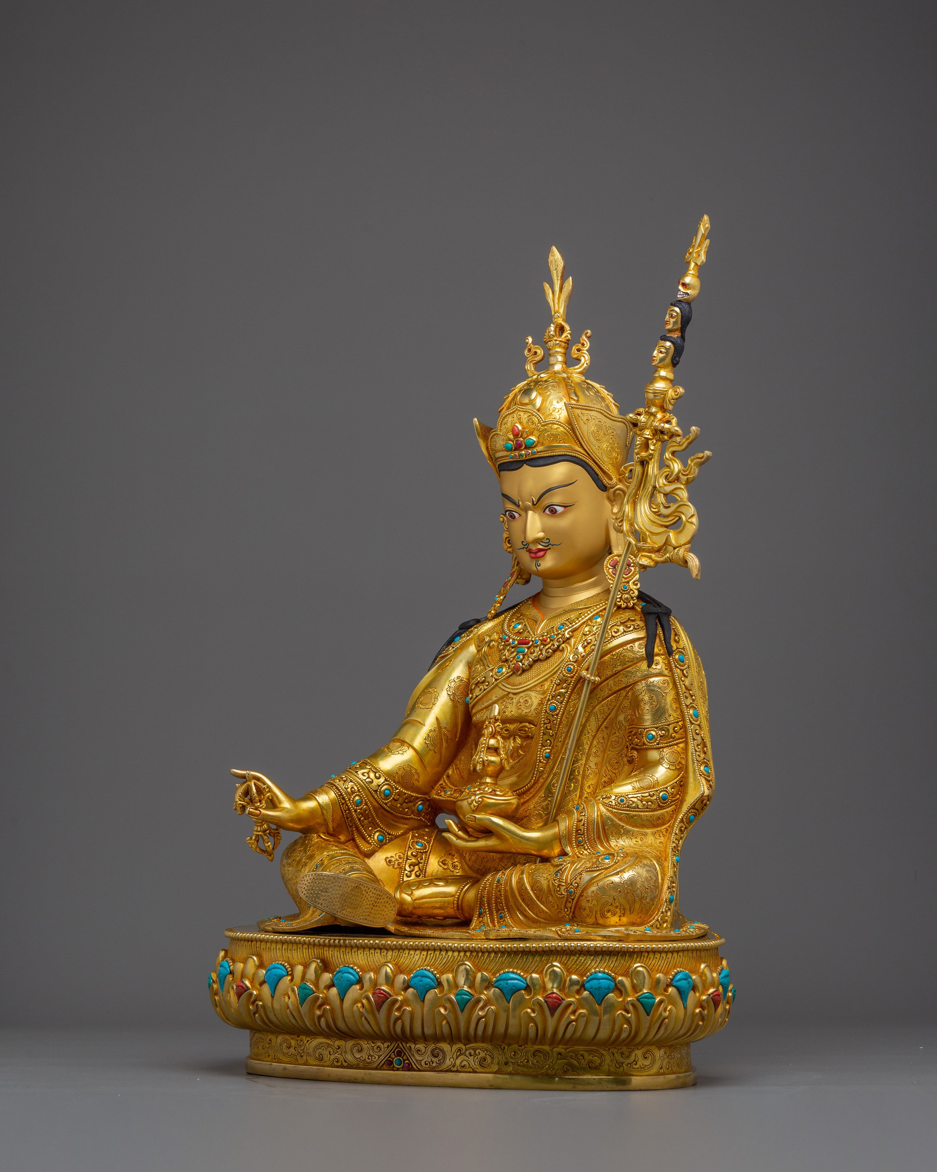 Enlightened Teacher Guru Rinpoche Artwork | Founder of Tibetan Buddhism