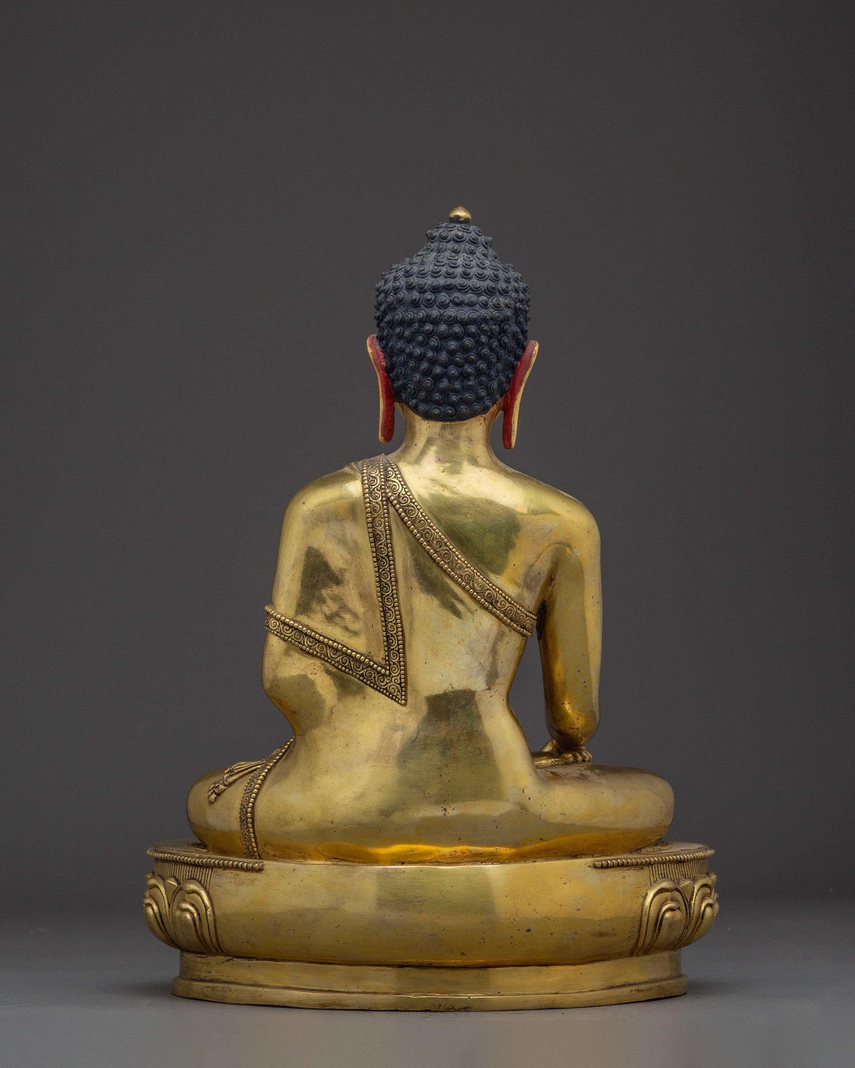 Shakyamuni Buddha Statue for Spiritual Practice | Copper Art for Peace and Meditation