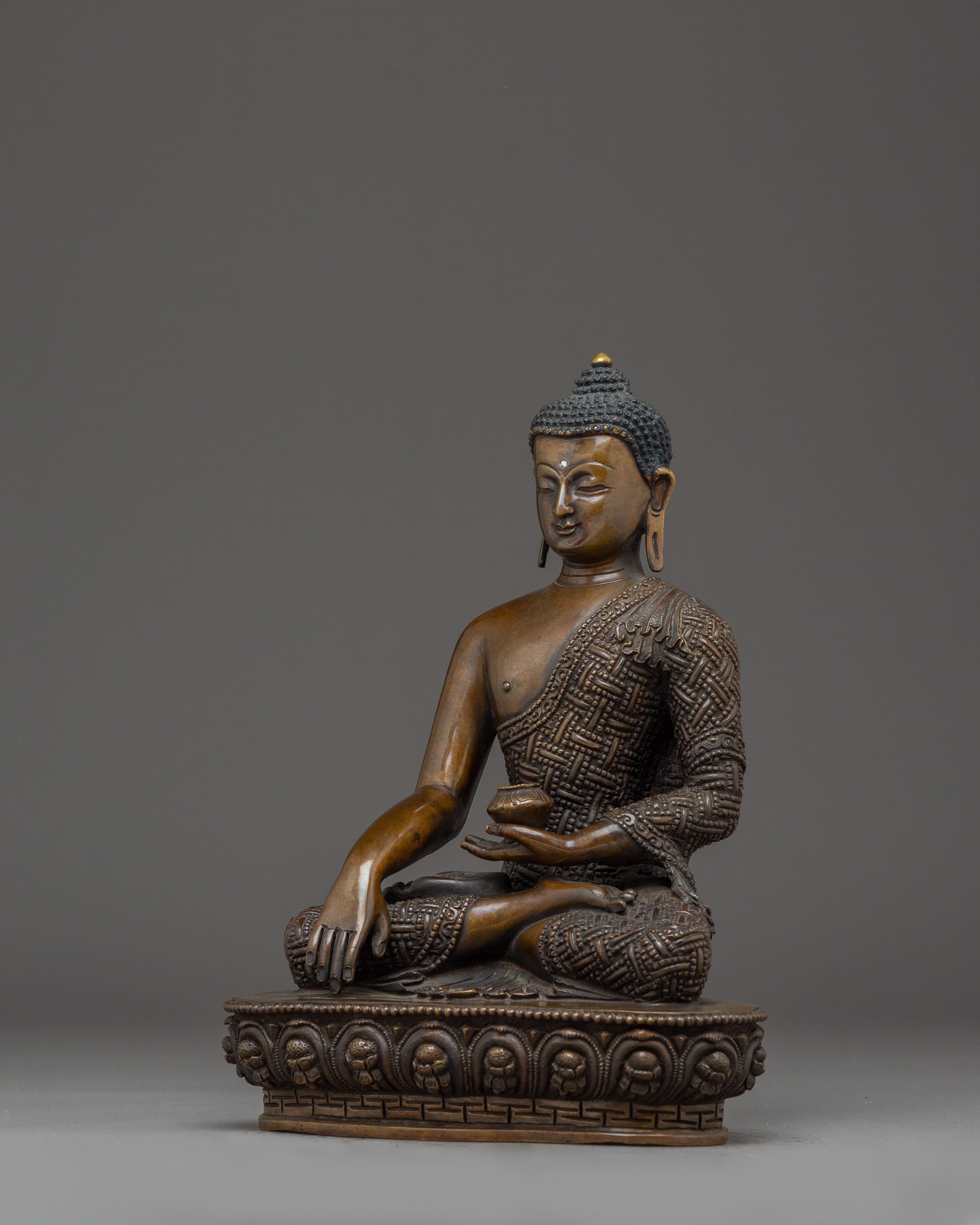 Enlightenment with the Shakyamuni Buddha Statue | Buddha for Meditation & Altar