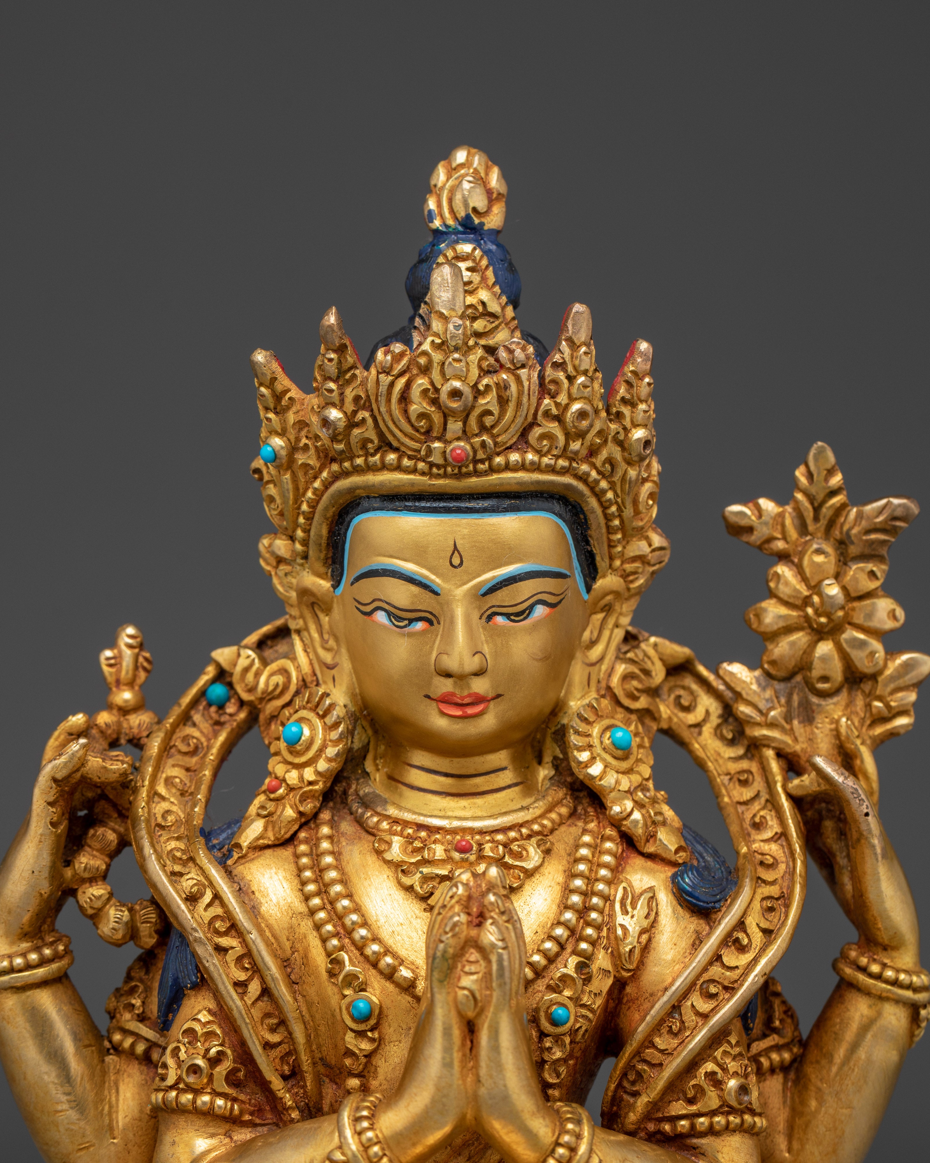 Himalayan Artwork of Chenrezig | Spiritual Wisdom and Enlightenment