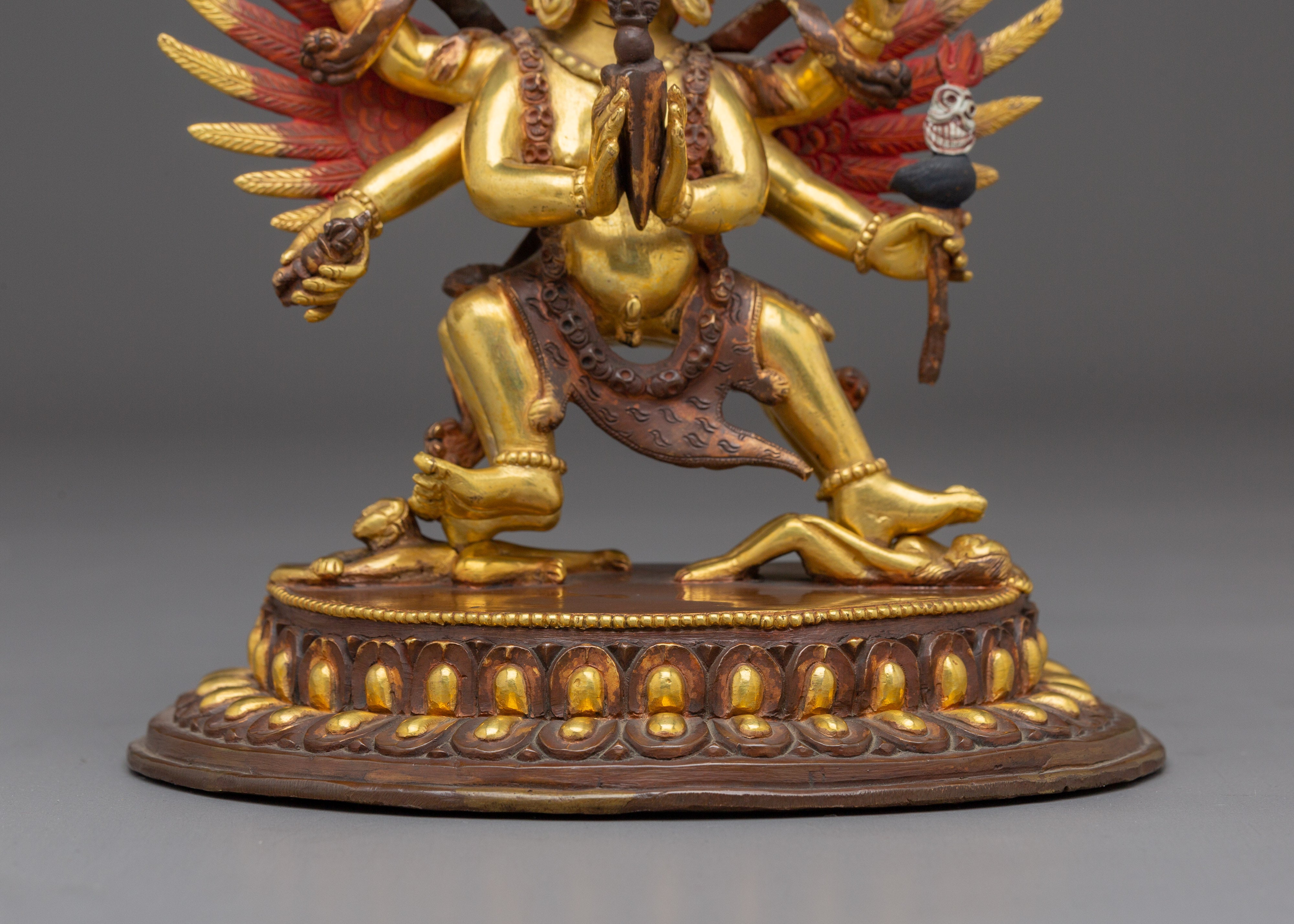 Wrathful Protector Vajrakilaya | Tibetan Tantric Deity