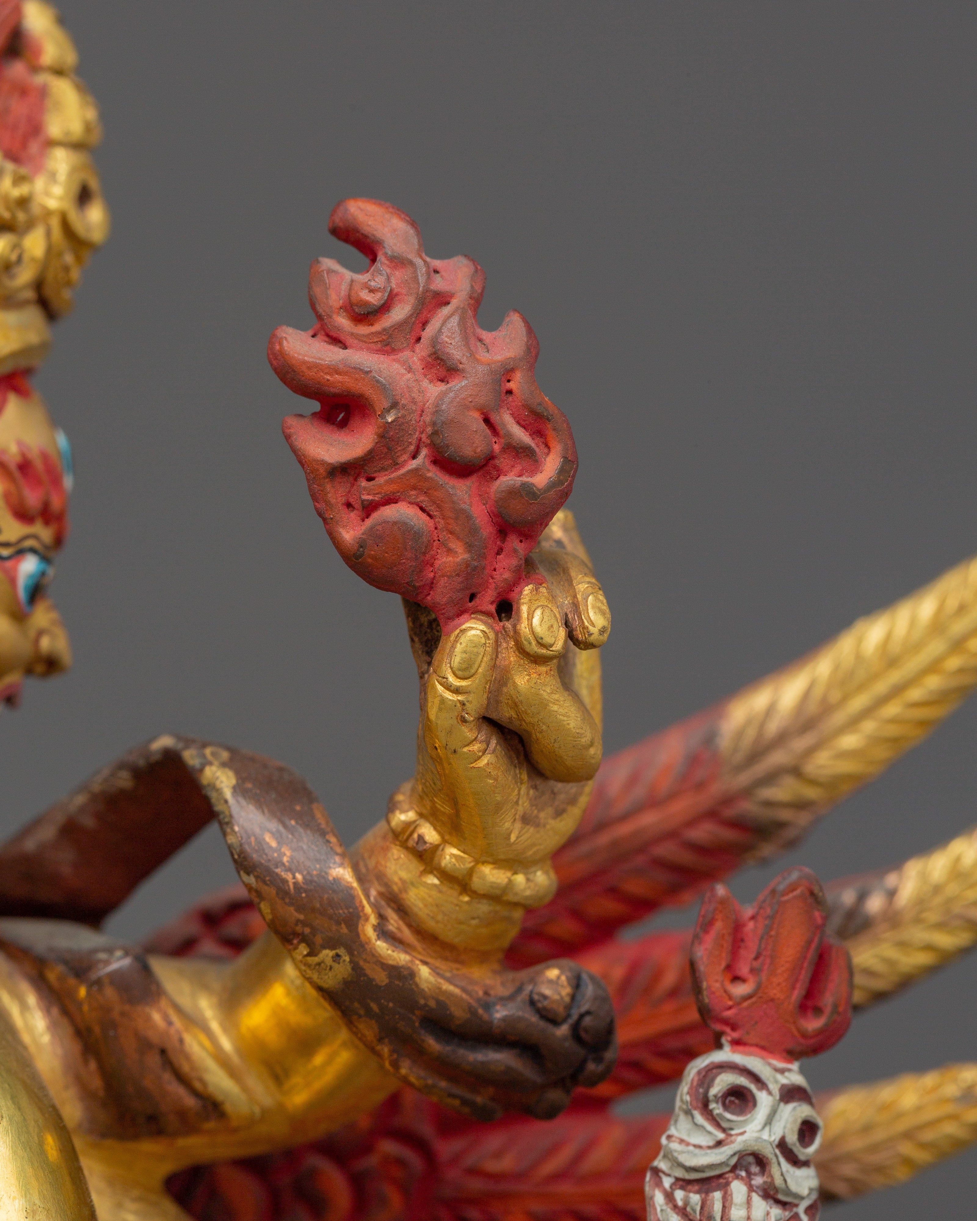 Wrathful Protector Vajrakilaya | Tibetan Tantric Deity