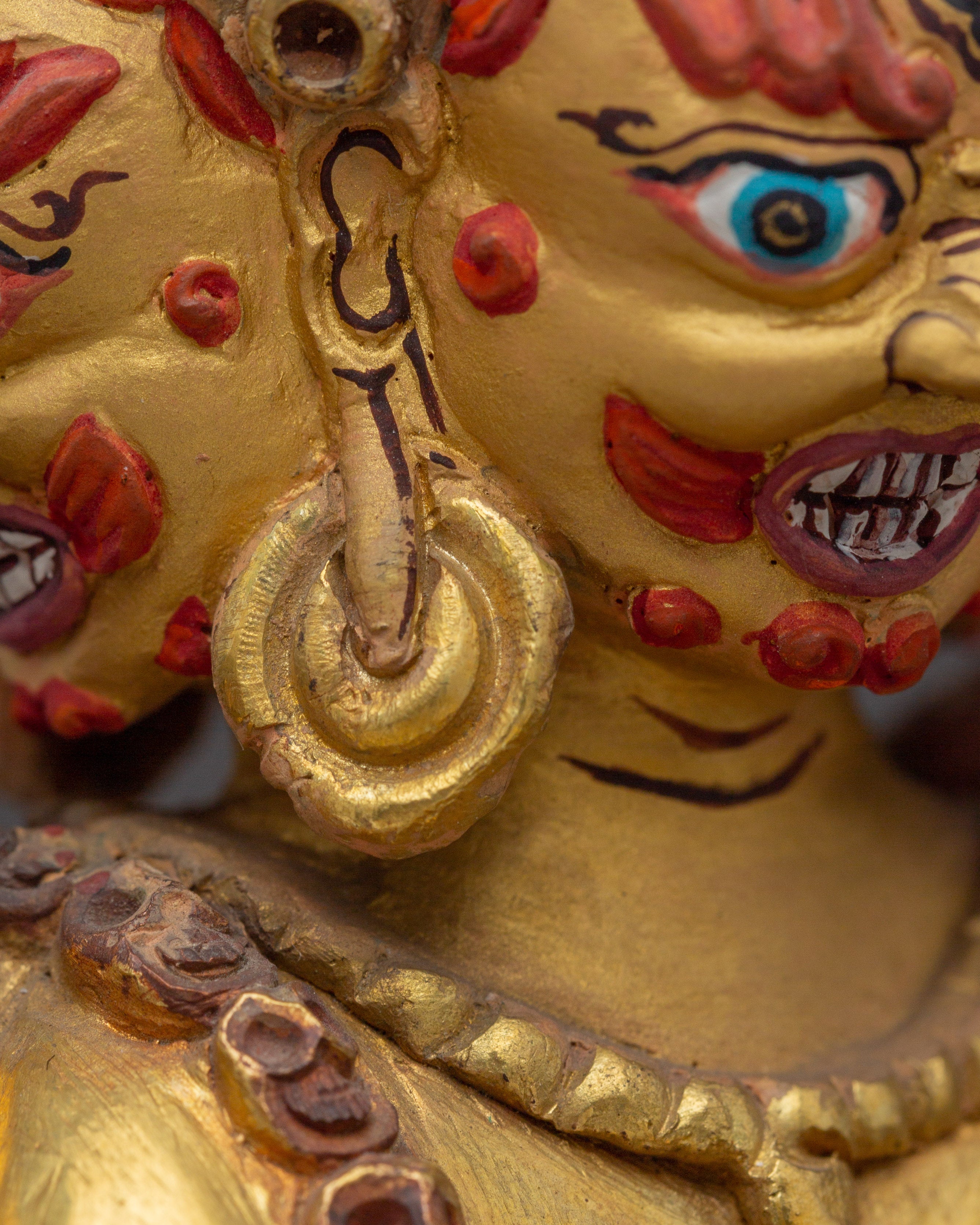 Wrathful Protector Vajrakilaya | Tibetan Tantric Deity