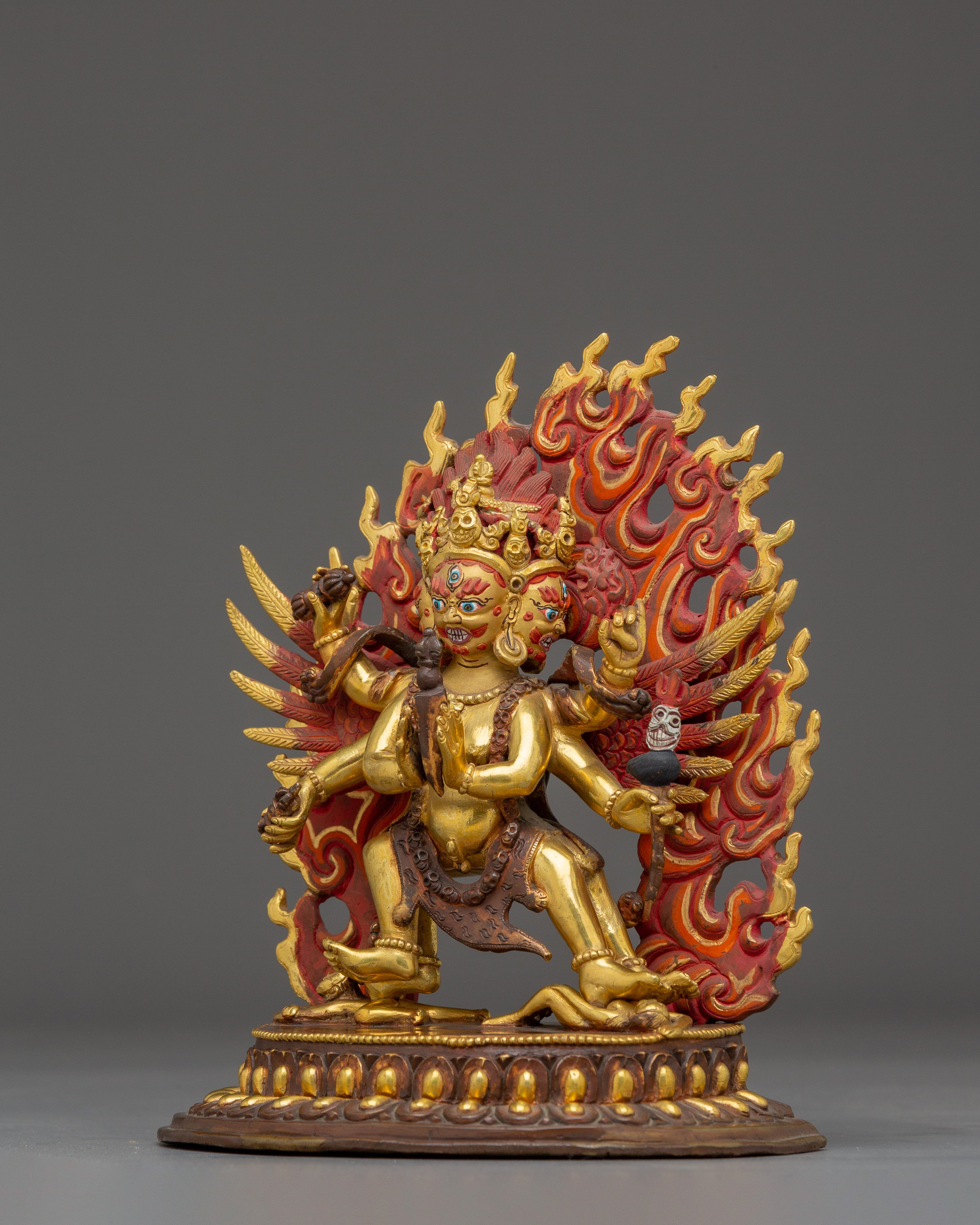 Wrathful Protector Vajrakilaya | Tibetan Tantric Deity